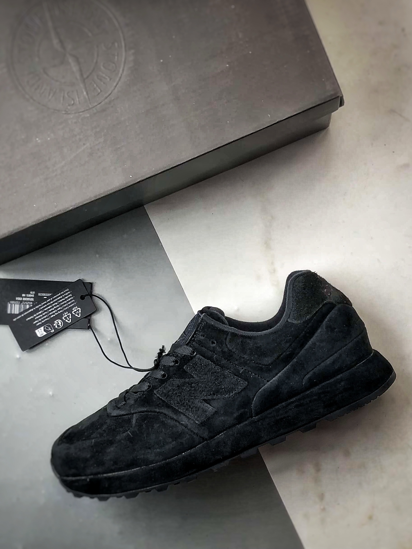 Stone Island x New Balance NB574 黑色 石头岛联名低帮复古慢跑鞋 U574BTN1-Top High Quatity Cheap Sneakers Fashion Clothing Clothes Bags handbags Shoes of all Brand wholesale With The best Quality And Beautiful Price from China Factory Chinese suppliers wholesaler seller Stone Island x New Balance NB574 黑色 石头岛联名低帮复古慢跑鞋 U574BTN1