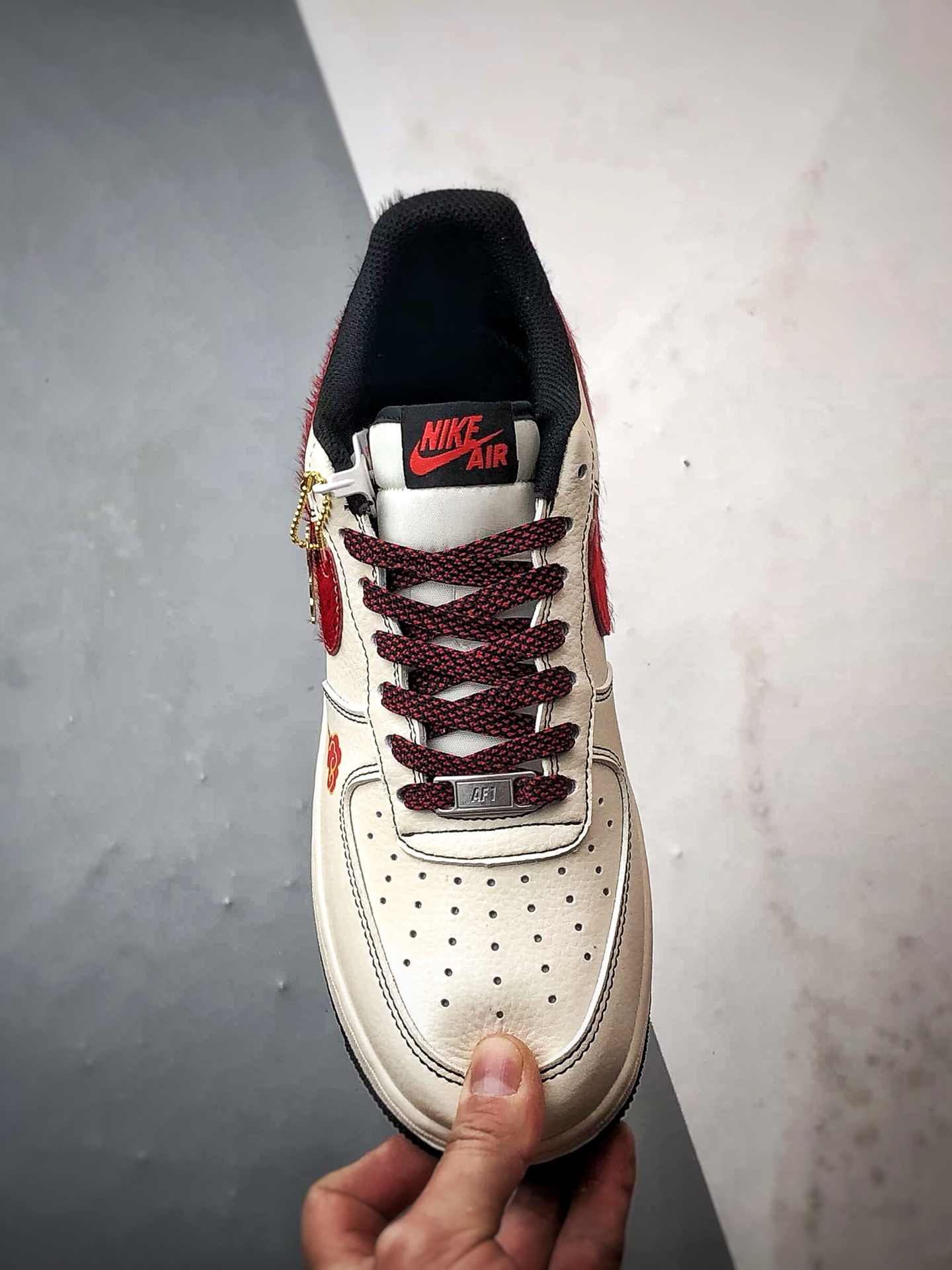 280 Air Force 1 '07 Low 米黑红马毛钩 QW5288-126-Chinese UA Cheap High Quatity Brand Clothes Bags handbags Sneakers wholesale wholesaler seller from China Factory suppliers Fashion Clothing Shoes best Quality Beautiful Price 280 Air Force 1 '07 Low 米黑红马毛钩 QW5288-126