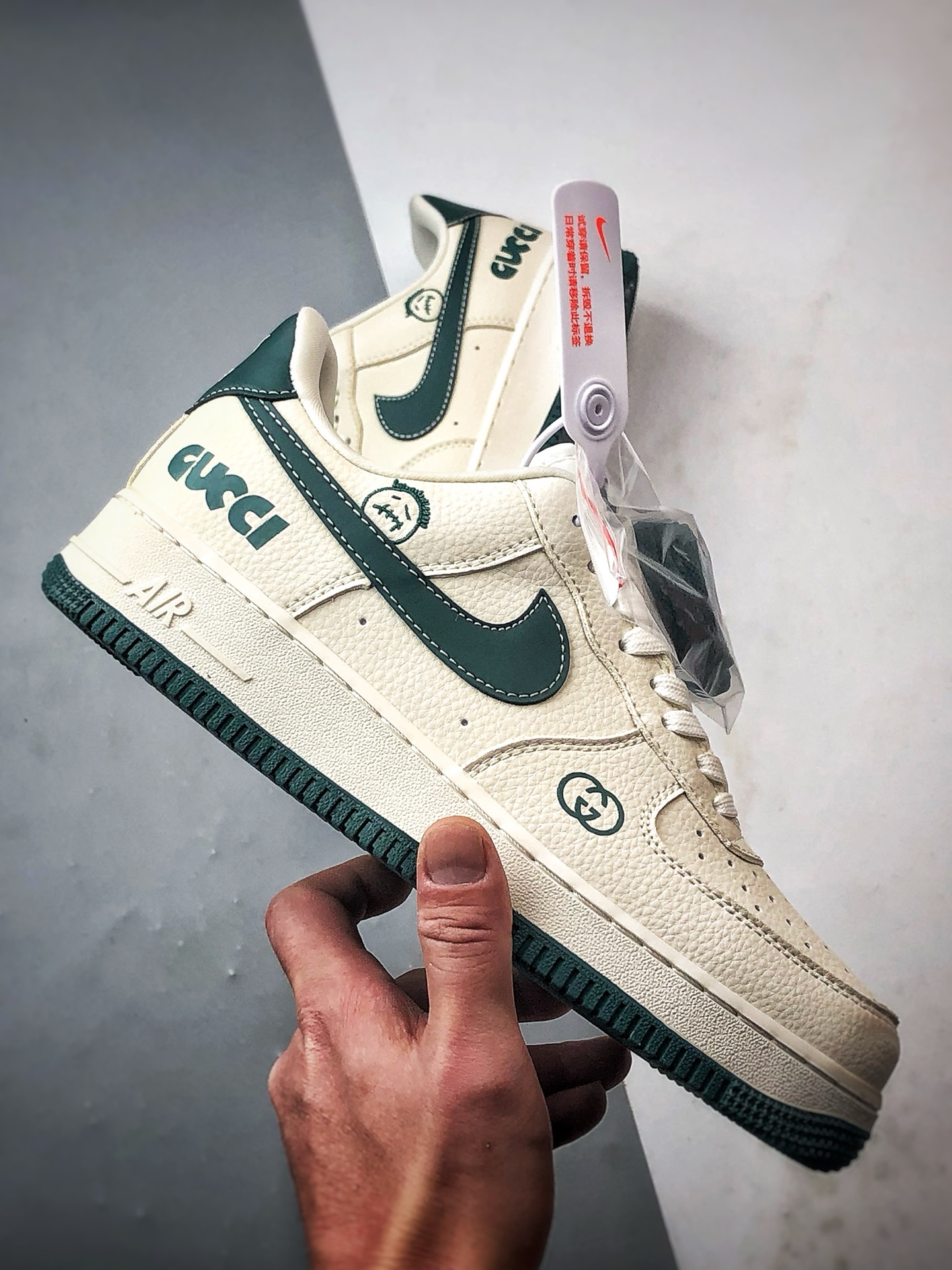 Gucci x Air Force 1 Low 米绿色 LD1999-017-Top High Quatity Cheap Sneakers Fashion Clothing Clothes Bags handbags Shoes of all Brand wholesale With The best Quality And Beautiful Price from China Factory Chinese suppliers wholesaler seller Gucci x Air Force 1 Low 米绿色 LD1999-017