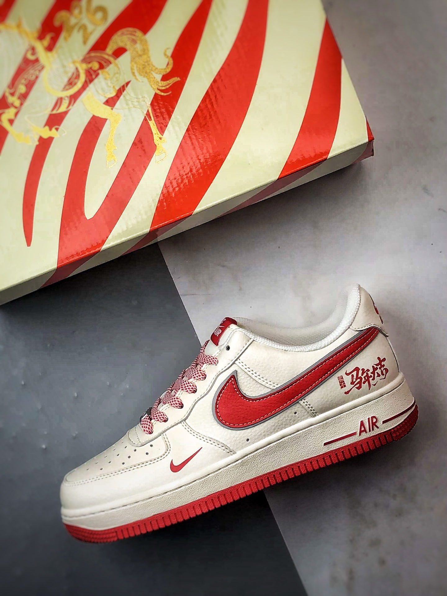 280 Air Force 1 '07 Low 马年大吉米白红 QW5288-127-Chinese UA Cheap High Quatity Brand Clothes Bags handbags Sneakers wholesale wholesaler seller from China Factory suppliers Fashion Clothing Shoes best Quality Beautiful Price 280 Air Force 1 '07 Low 马年大吉米白红 QW5288-127