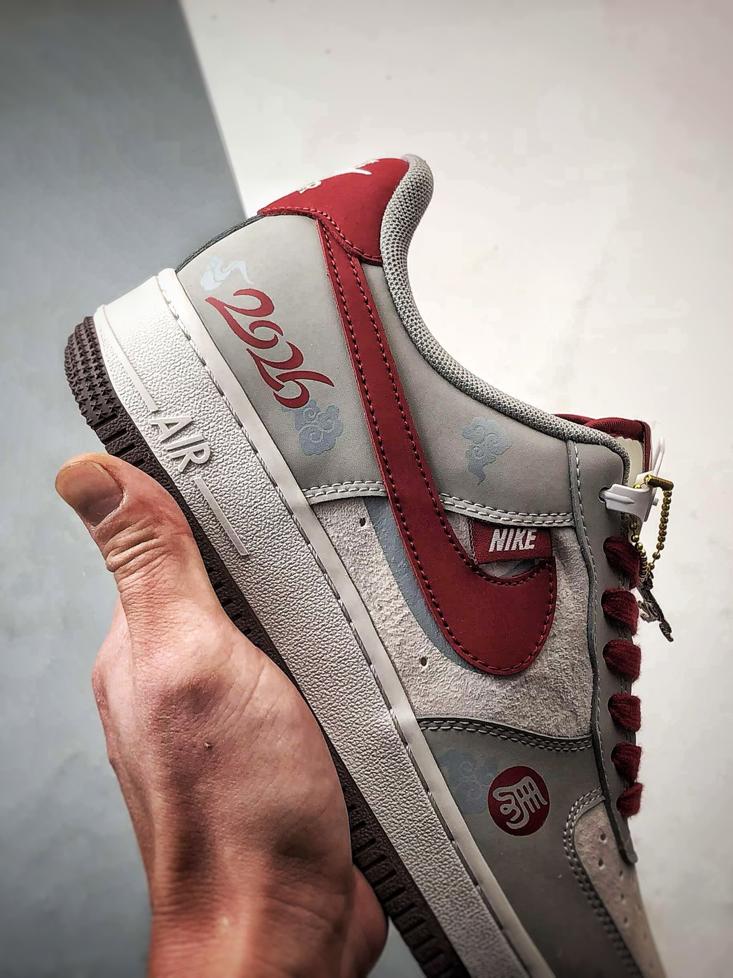 Air Force 1 '07 Low 马年限定灰红 HT5088-621-Top High Quatity Cheap Sneakers Fashion Clothing Clothes Bags handbags Shoes of all Brand wholesale With The best Quality And Beautiful Price from China Factory Chinese suppliers wholesaler seller Air Force 1 '07 Low 马年限定灰红 HT5088-621