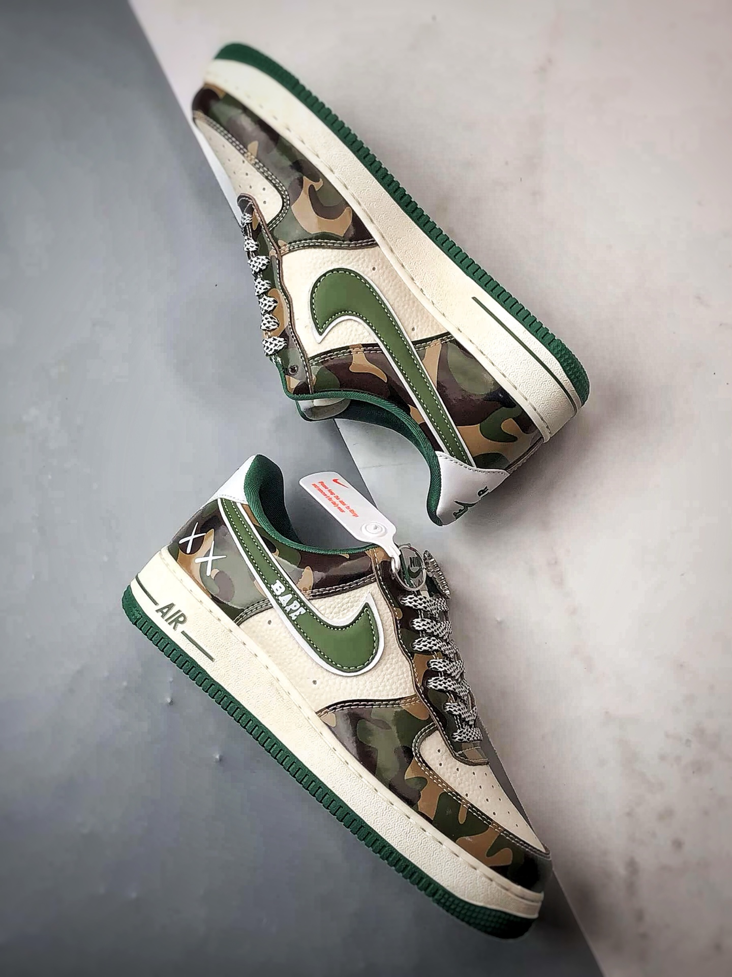 Bape x Air Force 1 Low 白绿迷彩 SY1388-032-Top High Quatity Cheap Sneakers Fashion Clothing Clothes Bags handbags Shoes of all Brand wholesale With The best Quality And Beautiful Price from China Factory Chinese suppliers wholesaler seller Bape x Air Force 1 Low 白绿迷彩 SY1388-032