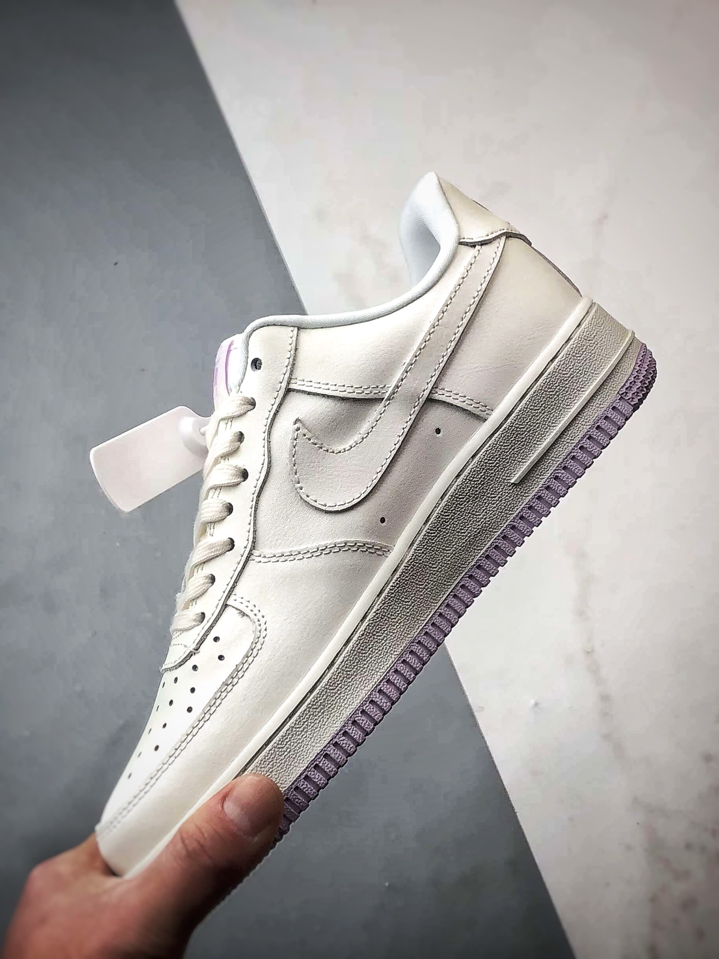 Air Force 1 '07 Low 白紫色果冻钩 IQ9795-151