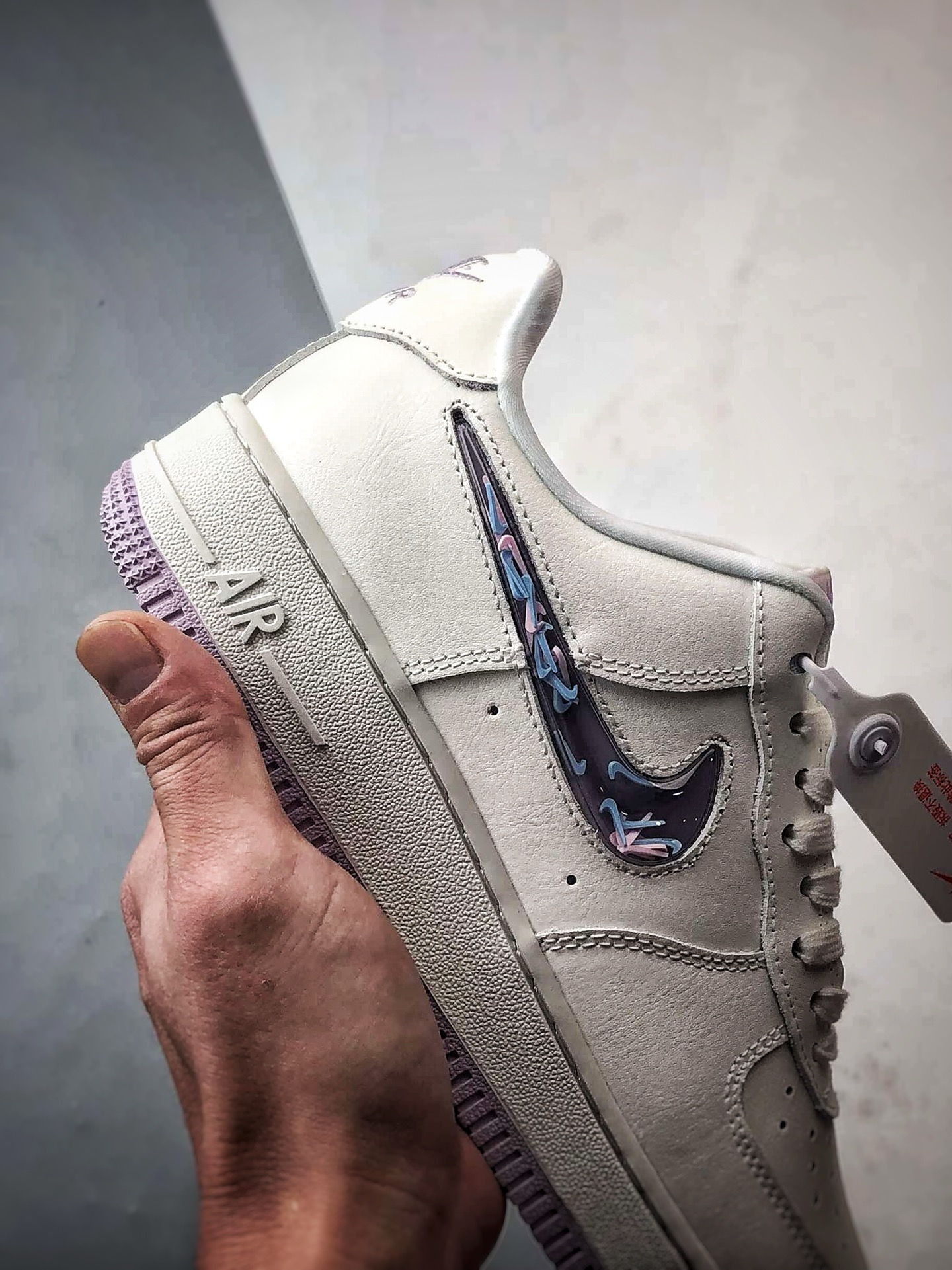 Air Force 1 '07 Low 白紫色果冻钩 IQ9795-151