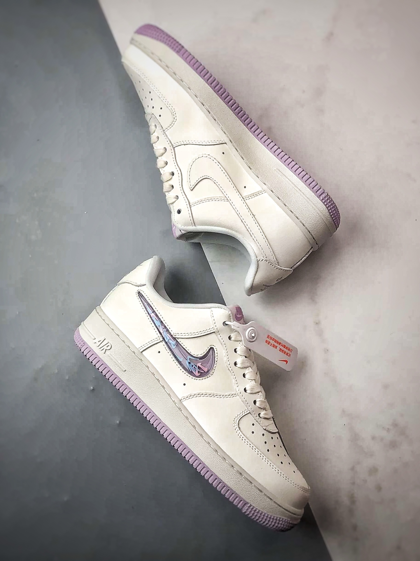 Air Force 1 '07 Low 白紫色果冻钩 IQ9795-151
