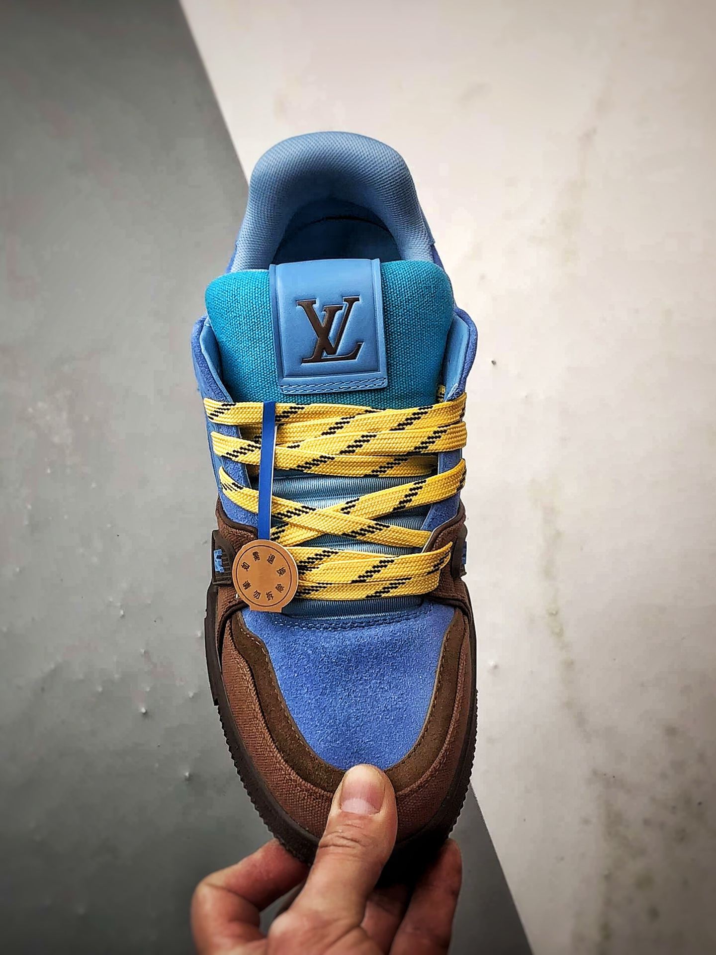 驴牌 Trainer 系列板鞋 蓝棕拼接 小红书种草推荐-Top High Quatity Cheap Sneakers Fashion Clothing Clothes Bags handbags Shoes of all Brand wholesale With The best Quality And Beautiful Price from China Factory Chinese suppliers wholesaler seller 驴牌 Trainer 系列板鞋 蓝棕拼接 小红书种草推荐