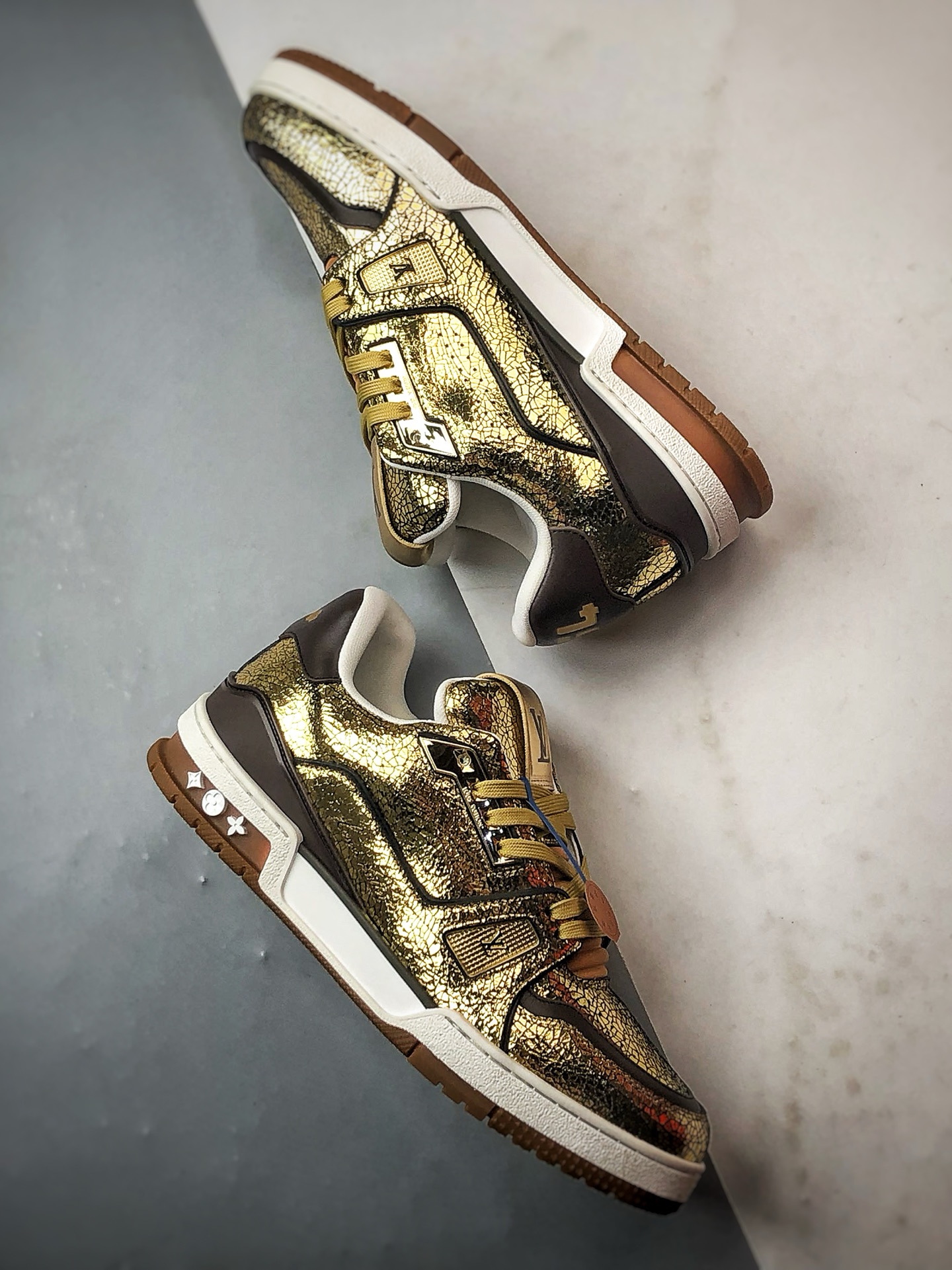 驴牌 Trainer 系列板鞋 龟裂金色 小红书种草推荐-Top High Quatity Cheap Sneakers Fashion Clothing Clothes Bags handbags Shoes of all Brand wholesale With The best Quality And Beautiful Price from China Factory Chinese suppliers wholesaler seller 驴牌 Trainer 系列板鞋 龟裂金色 小红书种草推荐