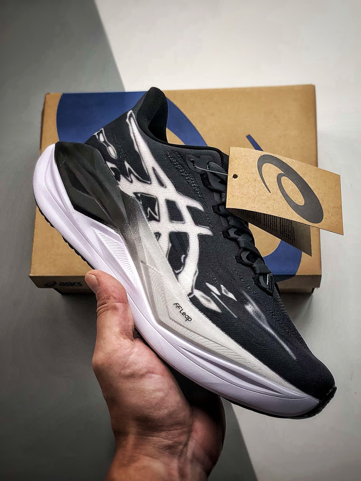200 Asics SuperBlast 3 黑白 轻量回弹舒适透气支撑跑步鞋 1013A168-206-Chinese UA Cheap High Quatity Brand Clothes Bags handbags Sneakers wholesale wholesaler seller from China Factory suppliers Fashion Clothing Shoes best Quality Beautiful Price 200 Asics SuperBlast 3 黑白 轻量回弹舒适透气支撑跑步鞋 1013A168-206