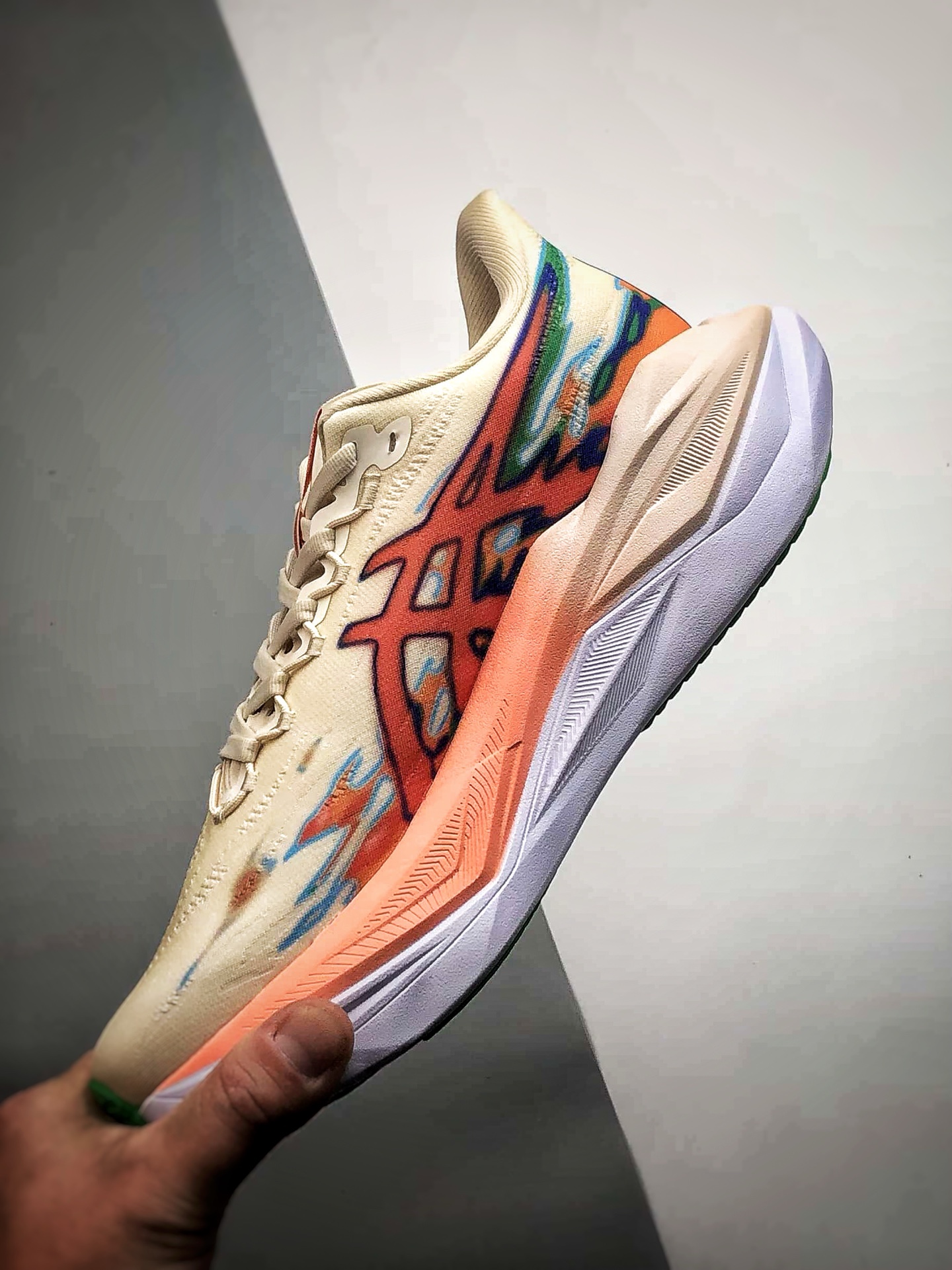 200 Asics SuperBlast 3 米橘色 轻量回弹舒适透气支撑跑步鞋 1013A188-003