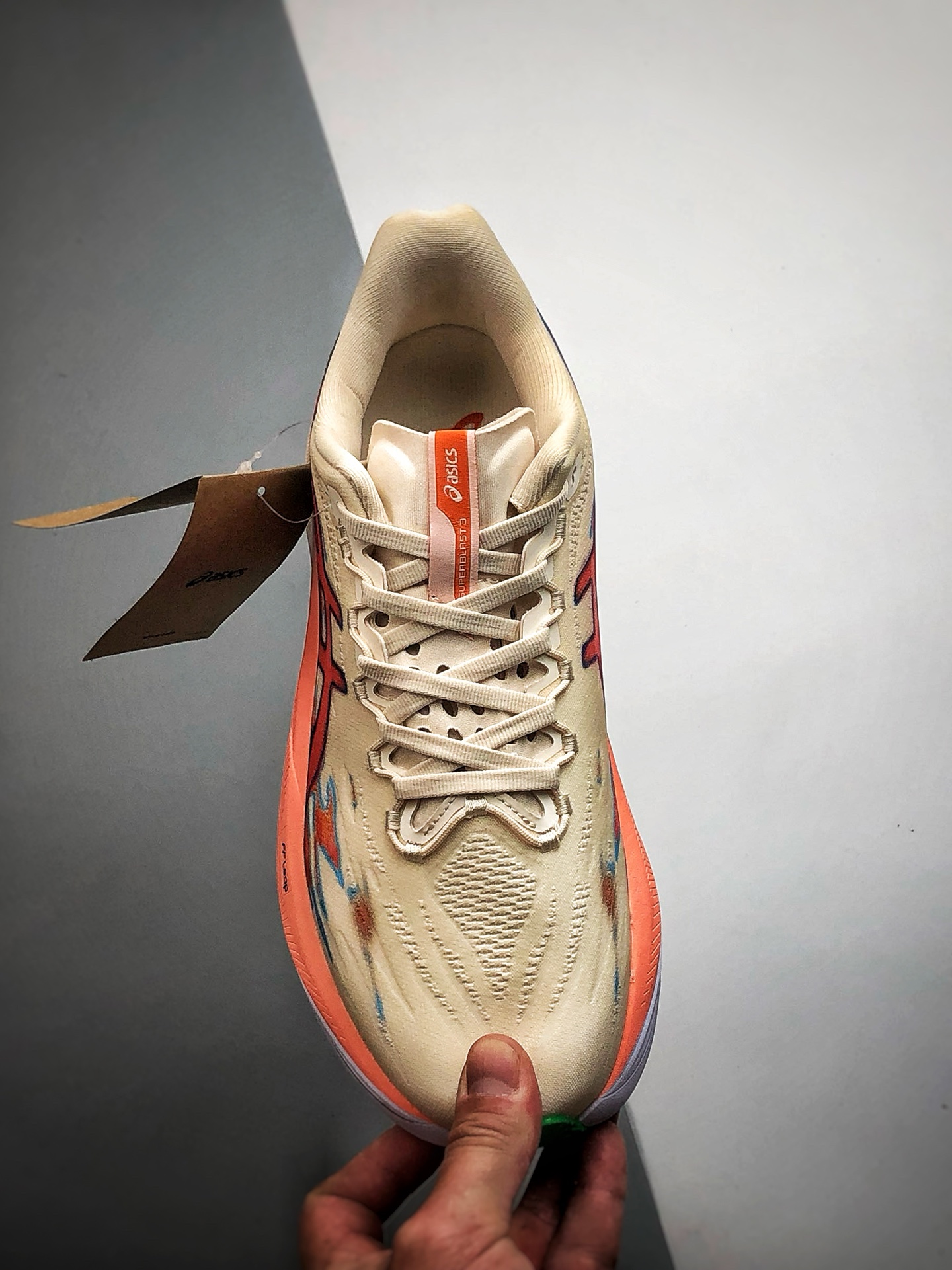 200 Asics SuperBlast 3 米橘色 轻量回弹舒适透气支撑跑步鞋 1013A188-003
