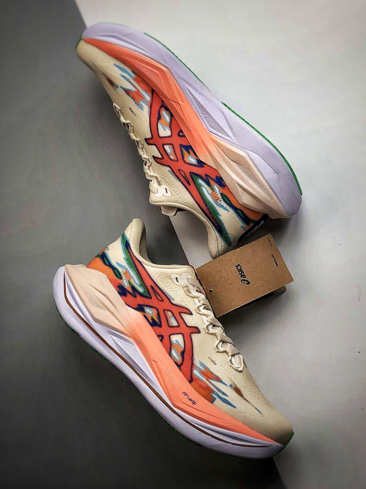 200 Asics SuperBlast 3 米橘色 轻量回弹舒适透气支撑跑步鞋 1013A188-003