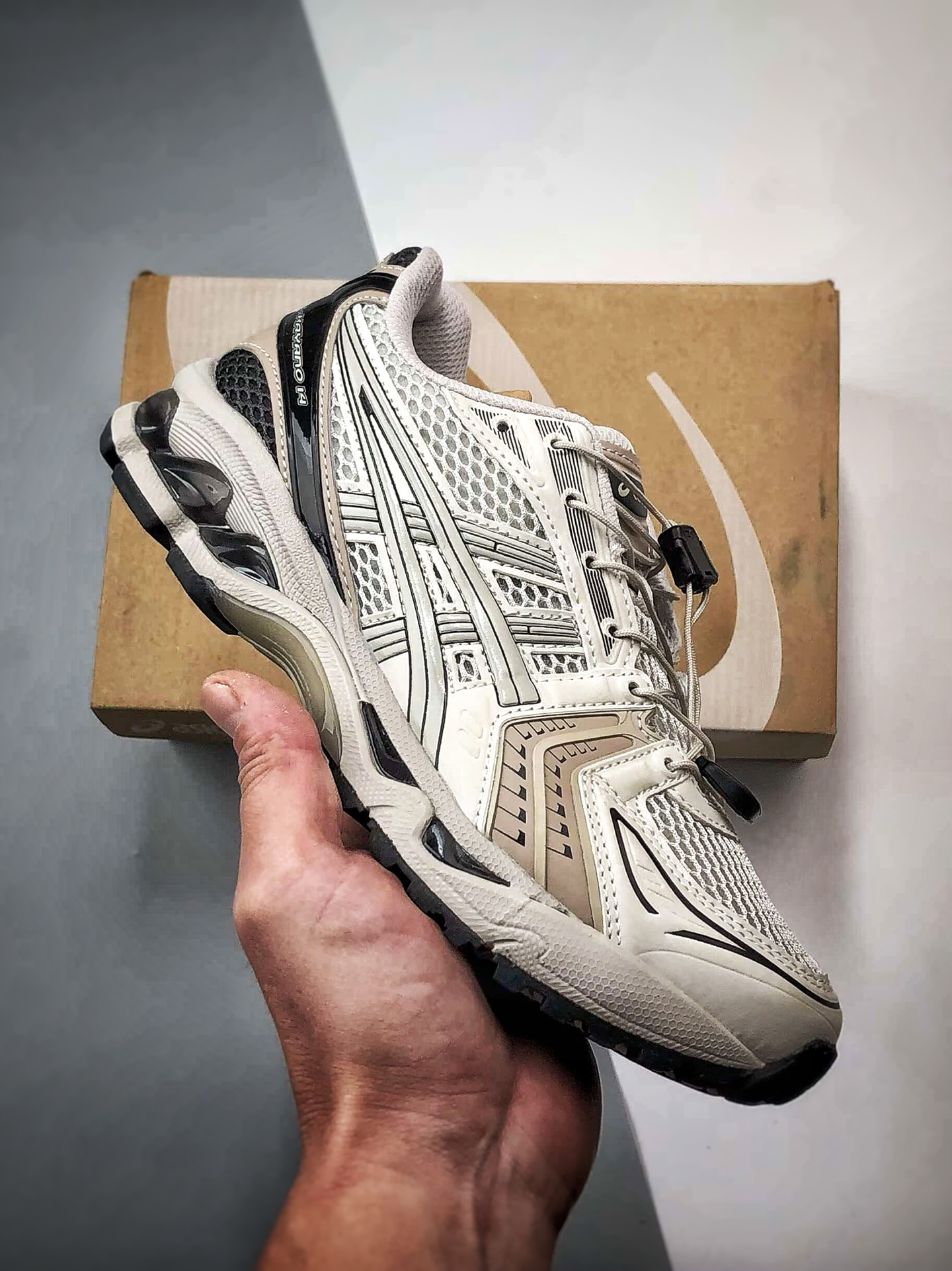 190 Asics Gel-Kayano 14 烟灰色 亚瑟士14代 纳米纤维气垫百搭休闲运动慢跑鞋 1203A549-021-Chinese UA Cheap High Quatity Brand Clothes Bags handbags Sneakers wholesale wholesaler seller from China Factory suppliers Fashion Clothing Shoes best Quality Beautiful Price 190 Asics Gel-Kayano 14 烟灰色 亚瑟士14代 纳米纤维气垫百搭休闲运动慢跑鞋 1203A549-021