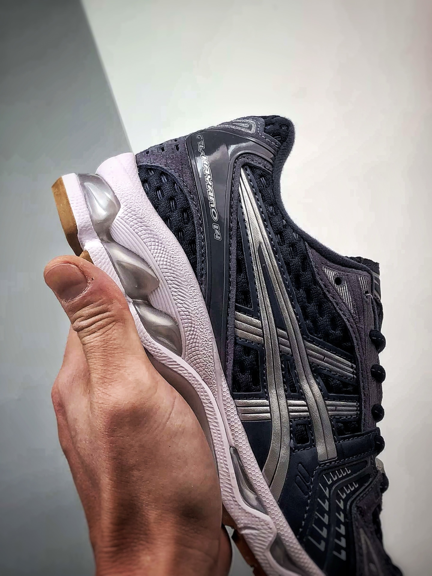 190 A.P.C x Asics Gel-Kayano 14 蓝灰色 亚瑟士14代 纳米纤维气垫百搭休闲运动慢跑鞋 1203A926-400-Chinese UA Cheap High Quatity Brand Clothes Bags handbags Sneakers wholesale wholesaler seller from China Factory suppliers Fashion Clothing Shoes best Quality Beautiful Price 190 A.P.C x Asics Gel-Kayano 14 蓝灰色 亚瑟士14代 纳米纤维气垫百搭休闲运动慢跑鞋 1203A926-400