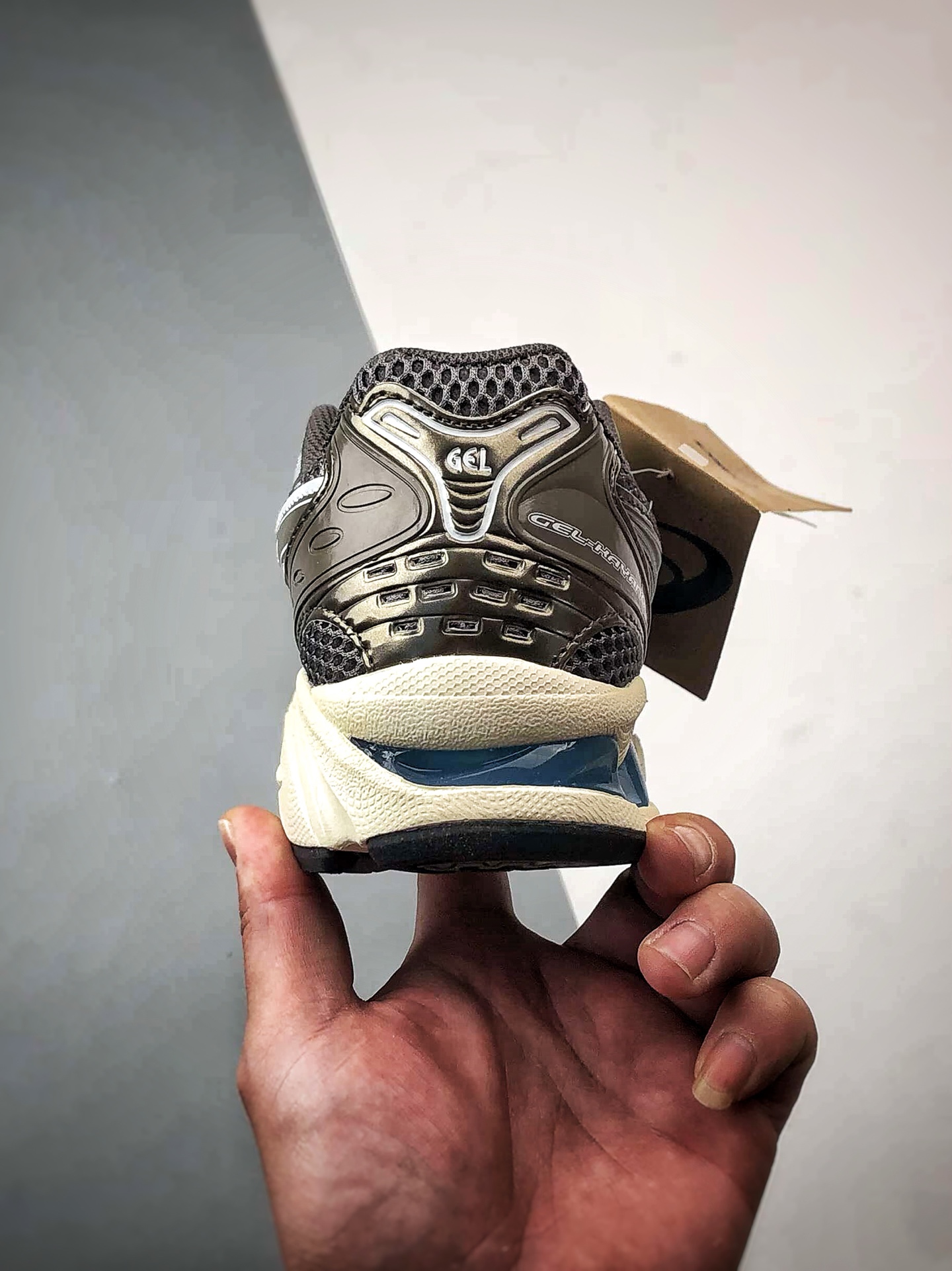 190 KITH x Asics Gel-Kayano 14 暗金黑 亚瑟士14代气垫百搭休闲运动慢跑鞋 1203A993-020