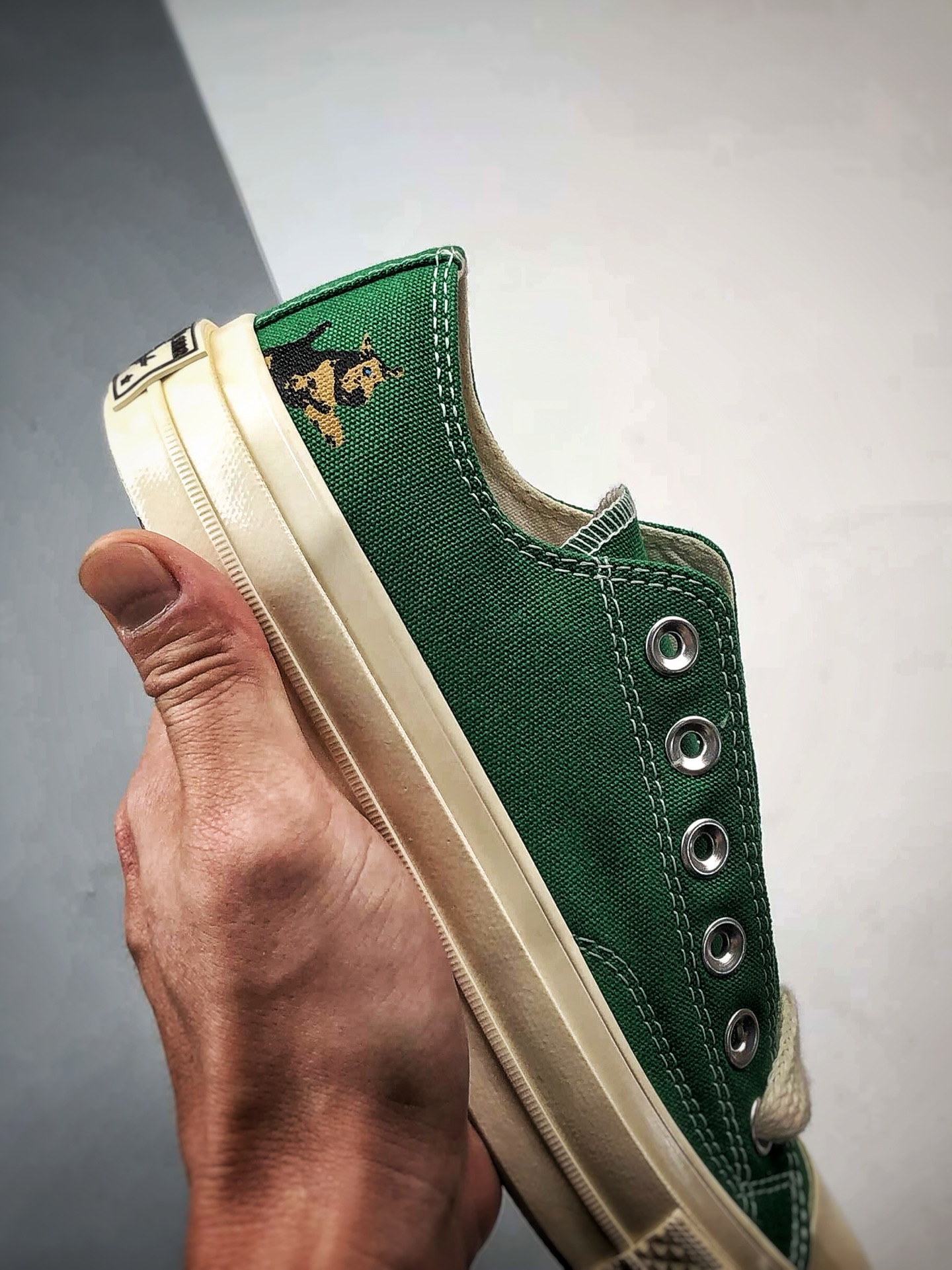GOLF le FLEUR* x Converse Darryl Chuck 70 绿色 联名款柔软舒适薄底低帮休闲板鞋 A12143C-Top High Quatity Cheap Sneakers Fashion Clothing Clothes Bags handbags Shoes of all Brand wholesale With The best Quality And Beautiful Price from China Factory Chinese suppliers wholesaler seller GOLF le FLEUR* x Converse Darryl Chuck 70 绿色 联名款柔软舒适薄底低帮休闲板鞋 A12143C
