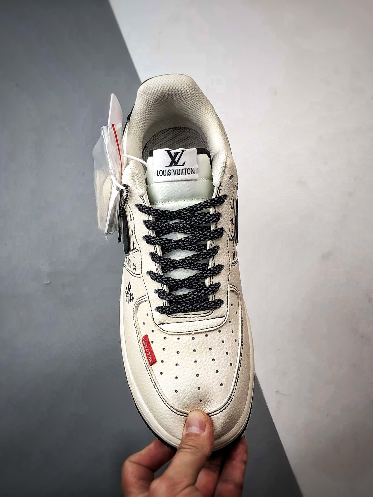 260 LV x Air Force 1 Low 印花米白黑 DD1982-345