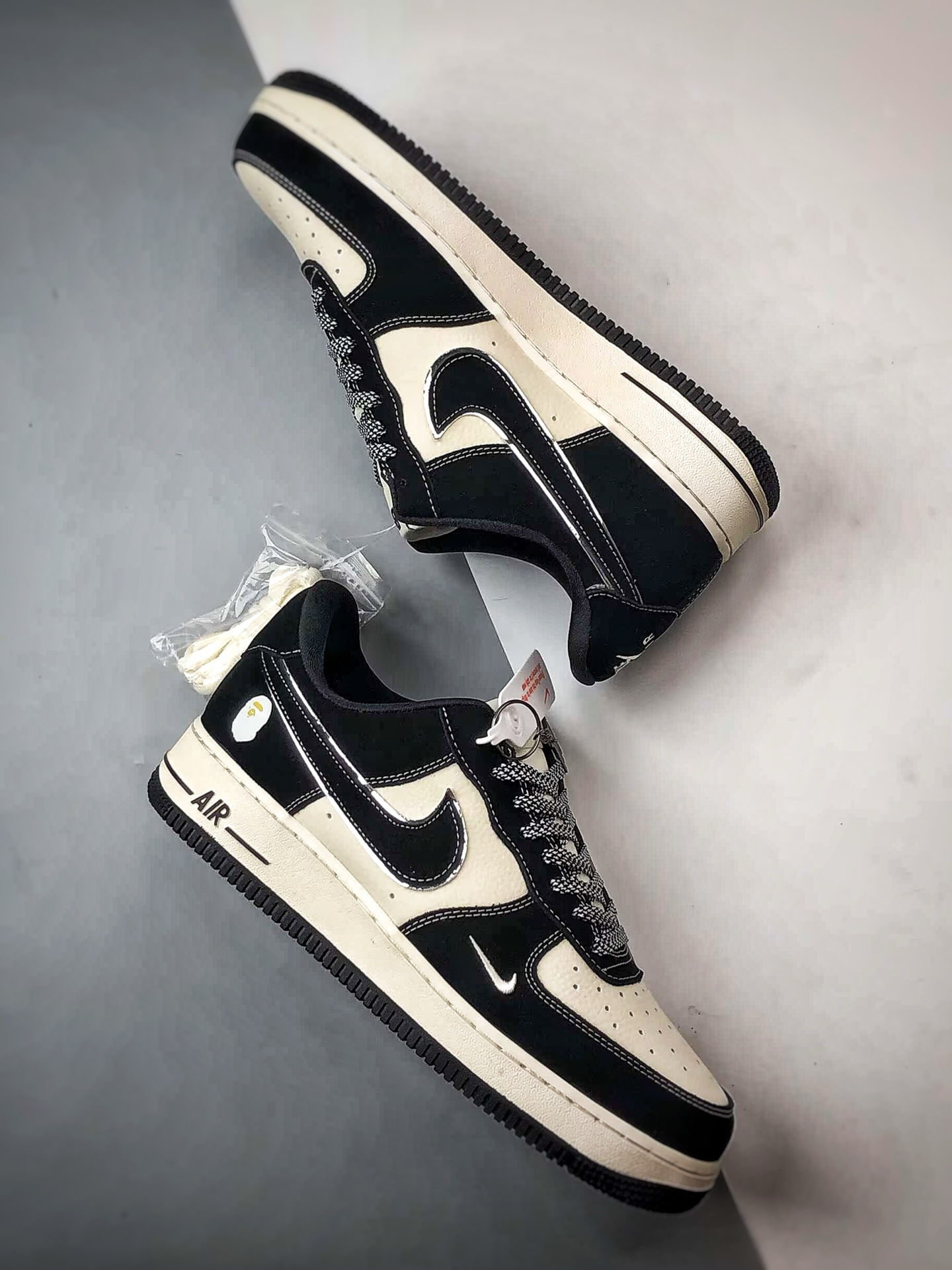 280 Bape x Air Force 1 Low 黑米色 DW8806-003-Chinese UA Cheap High Quatity Brand Clothes Bags handbags Sneakers wholesale wholesaler seller from China Factory suppliers Fashion Clothing Shoes best Quality Beautiful Price 280 Bape x Air Force 1 Low 黑米色 DW8806-003
