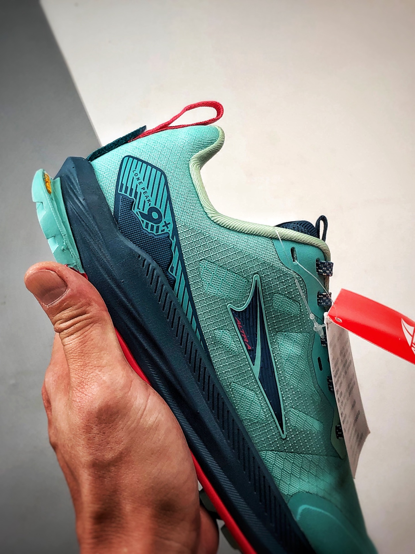 240 Altra Lone Peak 9+ 蓝绿 派峰9时尚舒适简约百搭透气跑步鞋