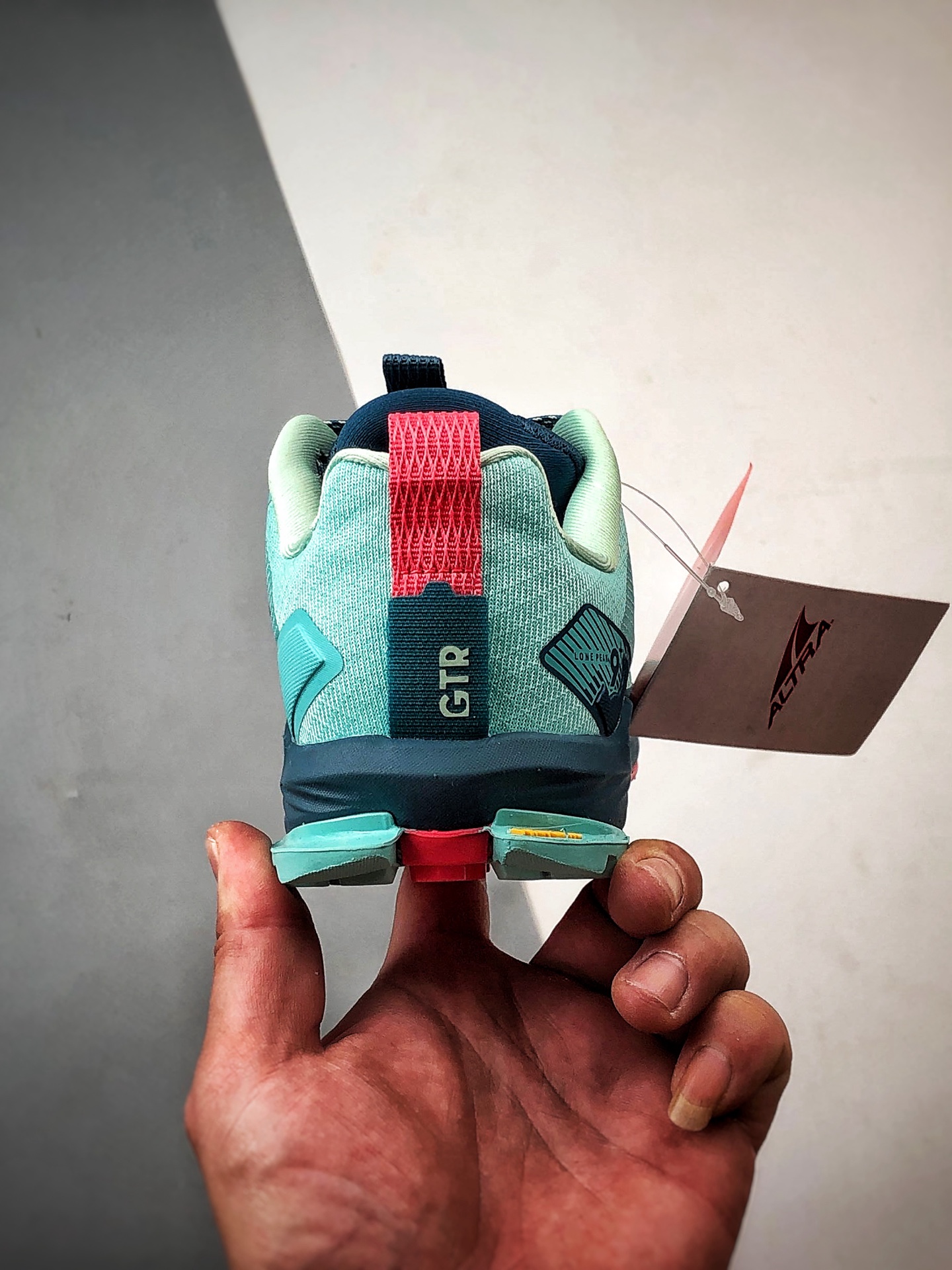 240 Altra Lone Peak 9+ 蓝绿 派峰9时尚舒适简约百搭透气跑步鞋