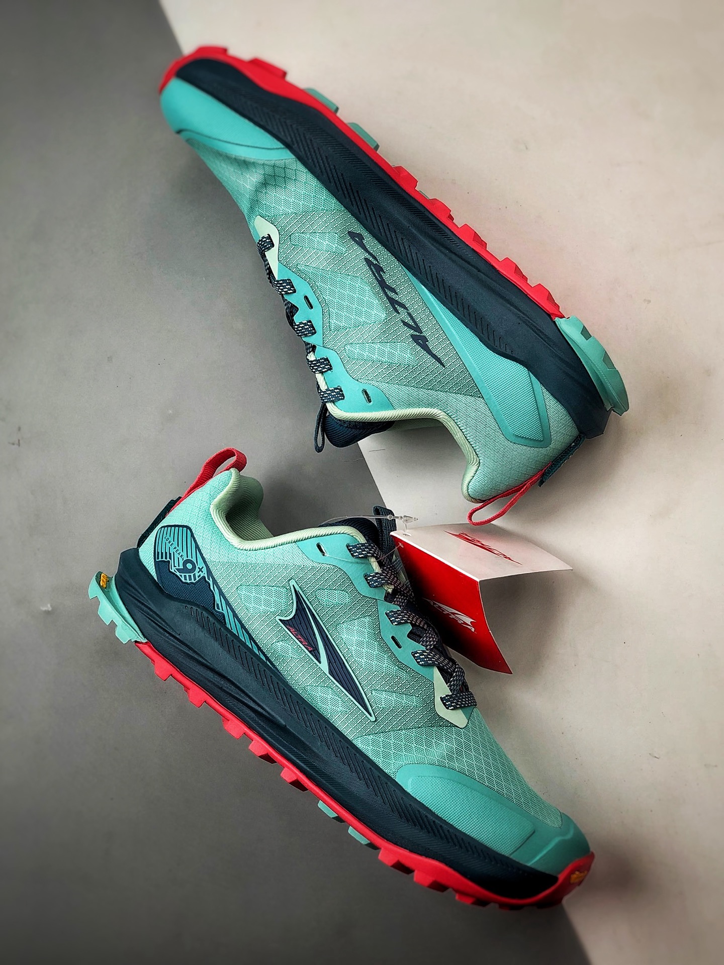 240 Altra Lone Peak 9+ 蓝绿 派峰9时尚舒适简约百搭透气跑步鞋