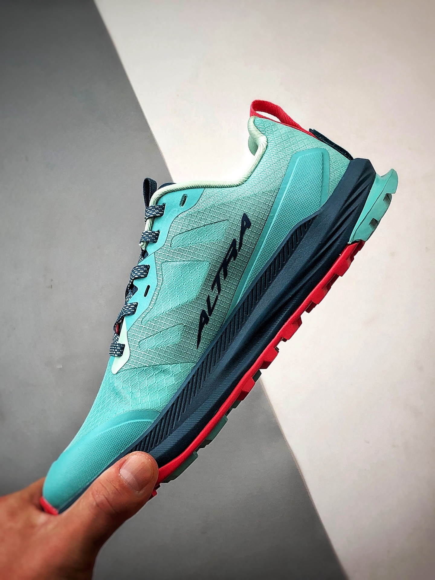 240 Altra Lone Peak 9+ 蓝绿 派峰9时尚舒适简约百搭透气跑步鞋