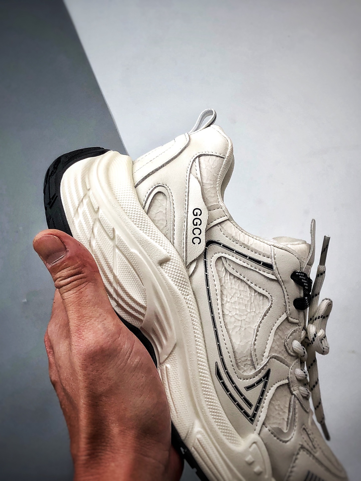 GG-CC 星河光谱 系列 米白 26ss新款 休闲运动厚底增高老爹鞋-Top High Quatity Cheap Sneakers Fashion Clothing Clothes Bags handbags Shoes of all Brand wholesale With The best Quality And Beautiful Price from China Factory Chinese suppliers wholesaler seller GG-CC 星河光谱 系列 米白 26ss新款 休闲运动厚底增高老爹鞋
