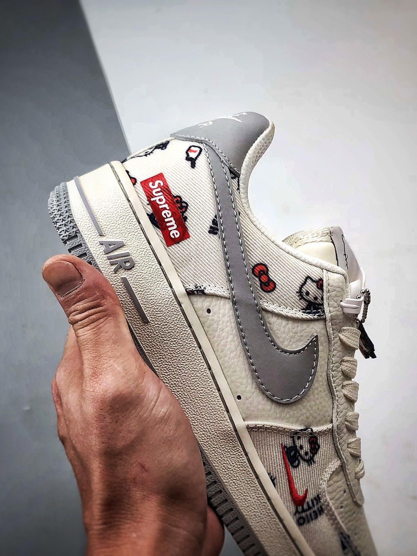 Sup x Air Force 1 Low 凯蒂猫米白灰 NH0601-608
