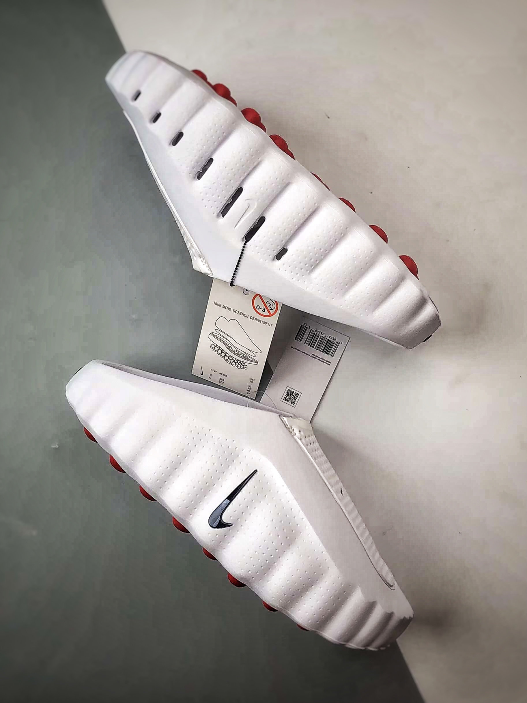 NK Mind 001 白色 黑科技足底按摩舒适贴合包头拖鞋 HQ4307-101-Top High Quatity Cheap Sneakers Fashion Clothing Clothes Bags handbags Shoes of all Brand wholesale With The best Quality And Beautiful Price from China Factory Chinese suppliers wholesaler seller NK Mind 001 白色 黑科技足底按摩舒适贴合包头拖鞋 HQ4307-101