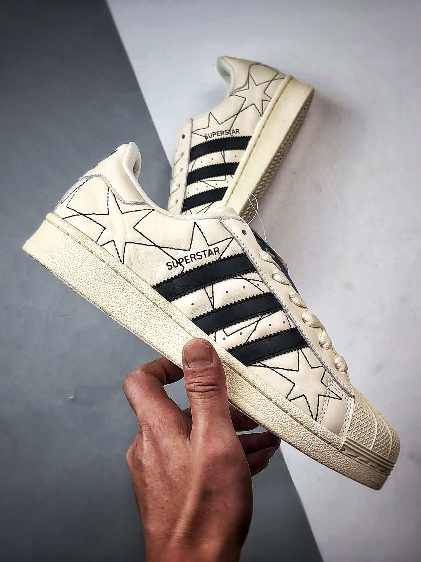 AD Originals Superstar 2 星星纹米黑色贝壳头 IH4123 AD Originals Superstar 2 星星纹米黑色贝壳头 IH4123