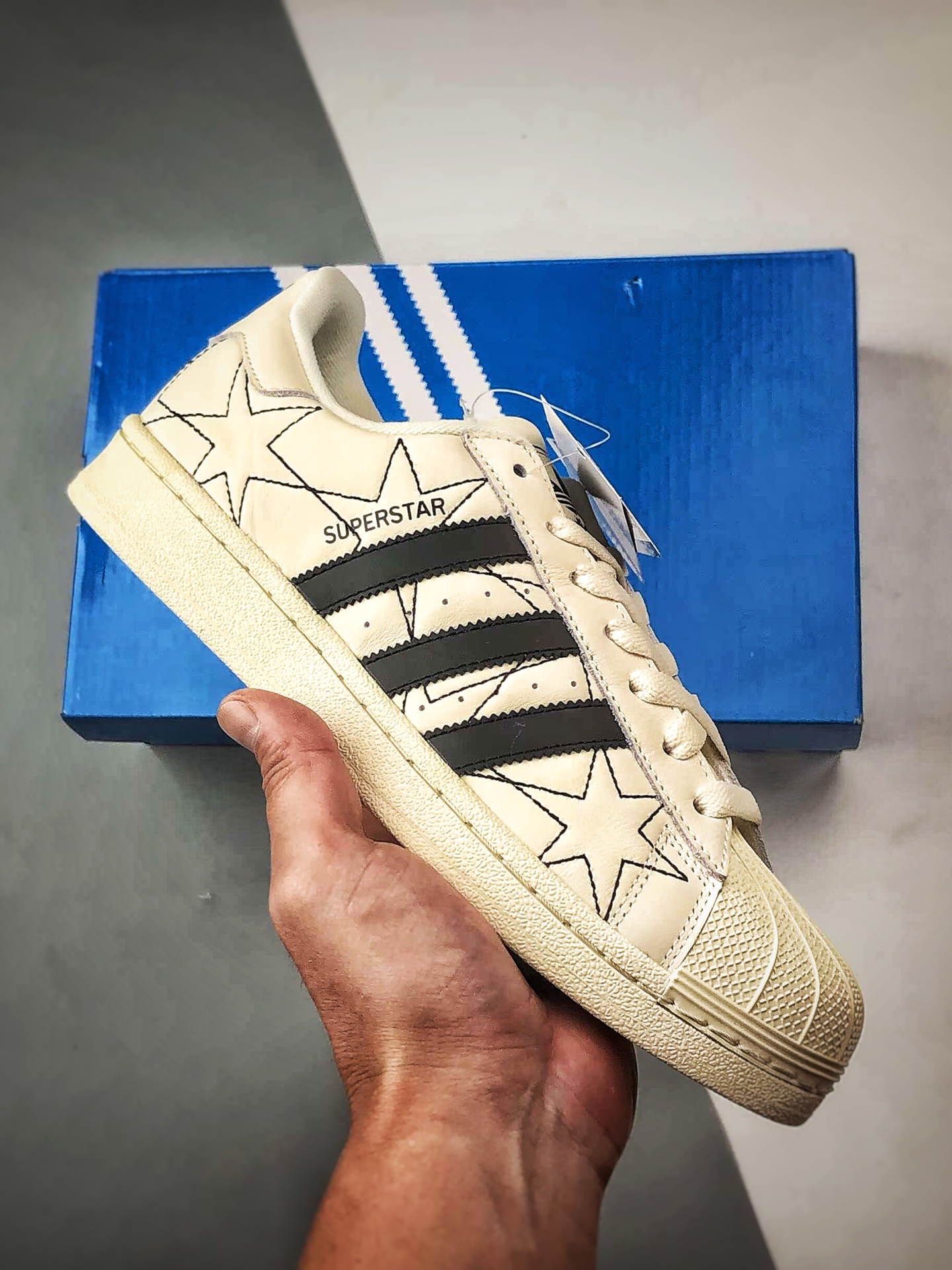 AD Originals Superstar 2 星星纹米黑色贝壳头 IH4123 AD Originals Superstar 2 星星纹米黑色贝壳头 IH4123
