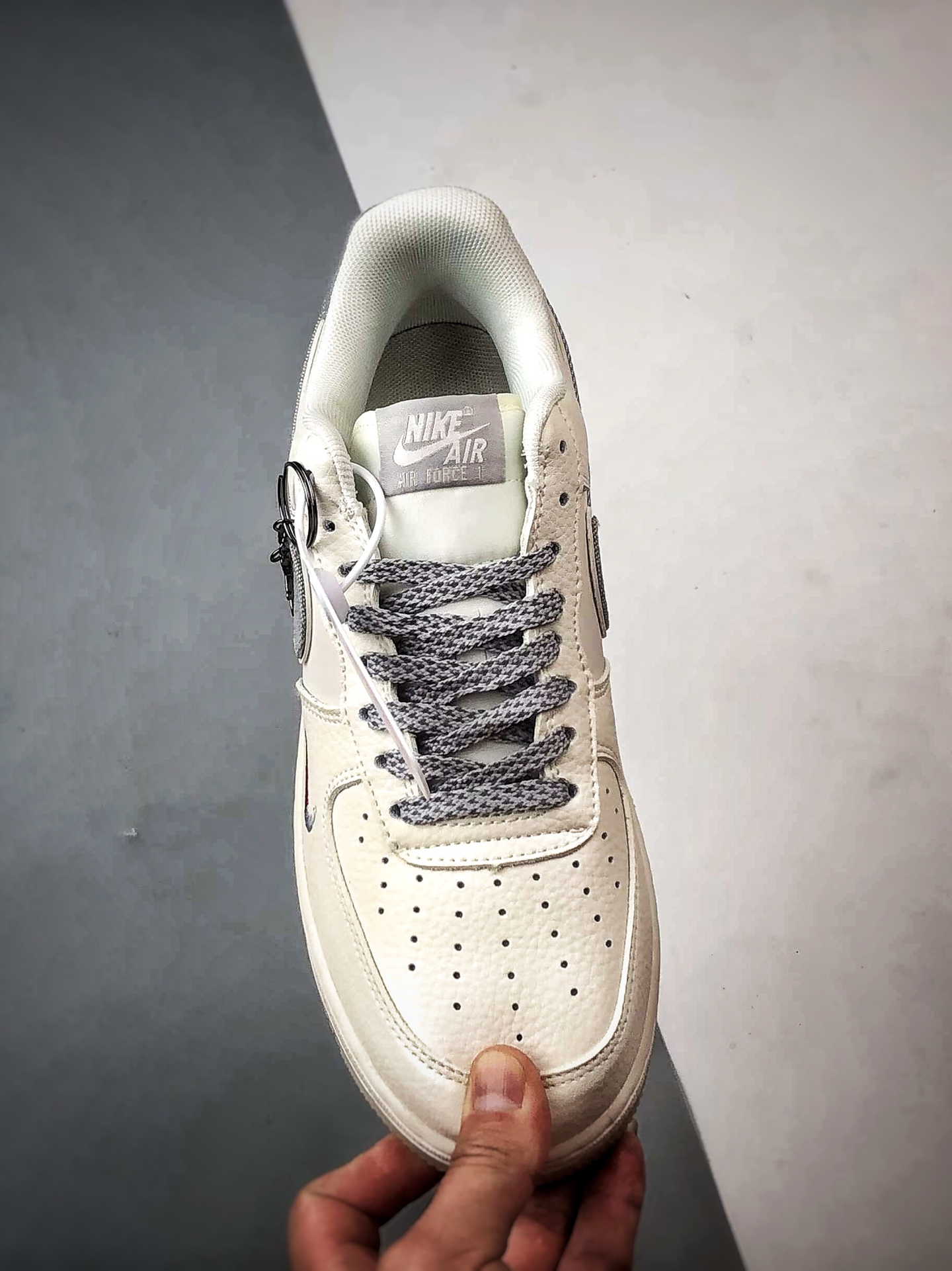Stussy x Air Force 1 Low 米白灰牛仔钩 DN9688-106 Stussy x Air Force 1 Low 米白灰牛仔钩 DN9688-106