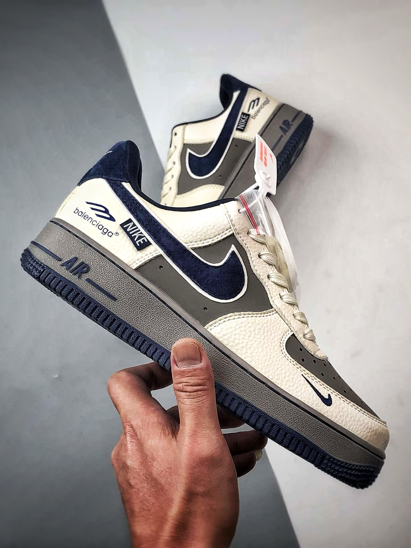 Blcg x TNF x Air Force 1 Low 米灰蓝 LD1999-033 Blcg x TNF x Air Force 1 Low 米灰蓝 LD1999-033