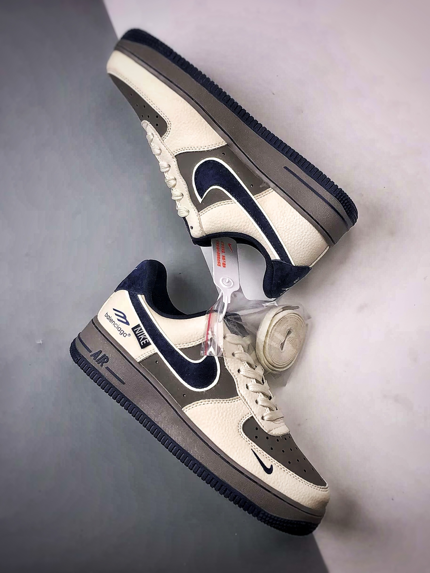 Blcg x TNF x Air Force 1 Low 米灰蓝 LD1999-033 Blcg x TNF x Air Force 1 Low 米灰蓝 LD1999-033