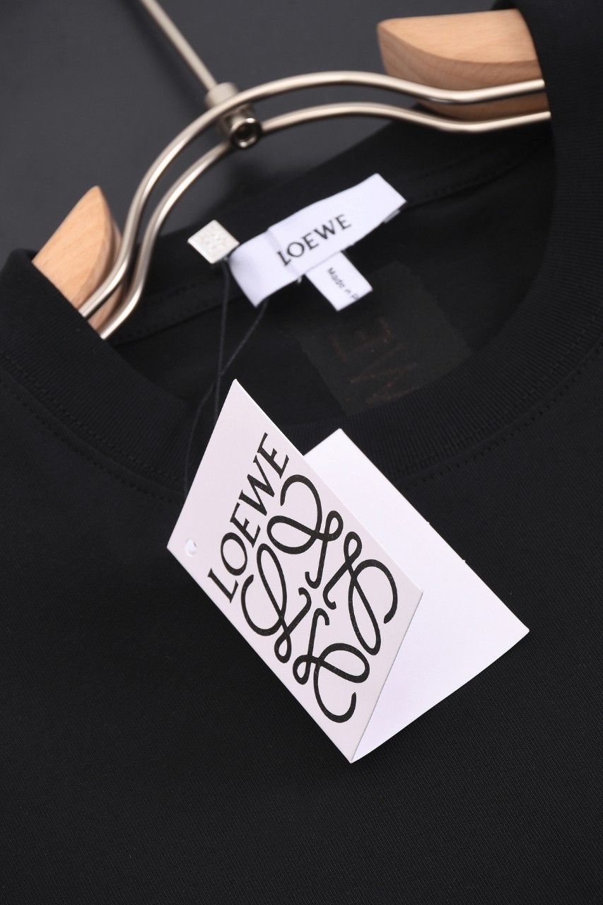 Loewe/罗意威25ss 口袋渐变刺绣短袖T恤-Chinese UA Cheap High Quatity Brand Clothes Bags handbags Sneakers wholesale wholesaler seller from China Factory suppliers Fashion Clothing Shoes best Quality Beautiful Price Loewe/罗意威25ss 口袋渐变刺绣短袖T恤