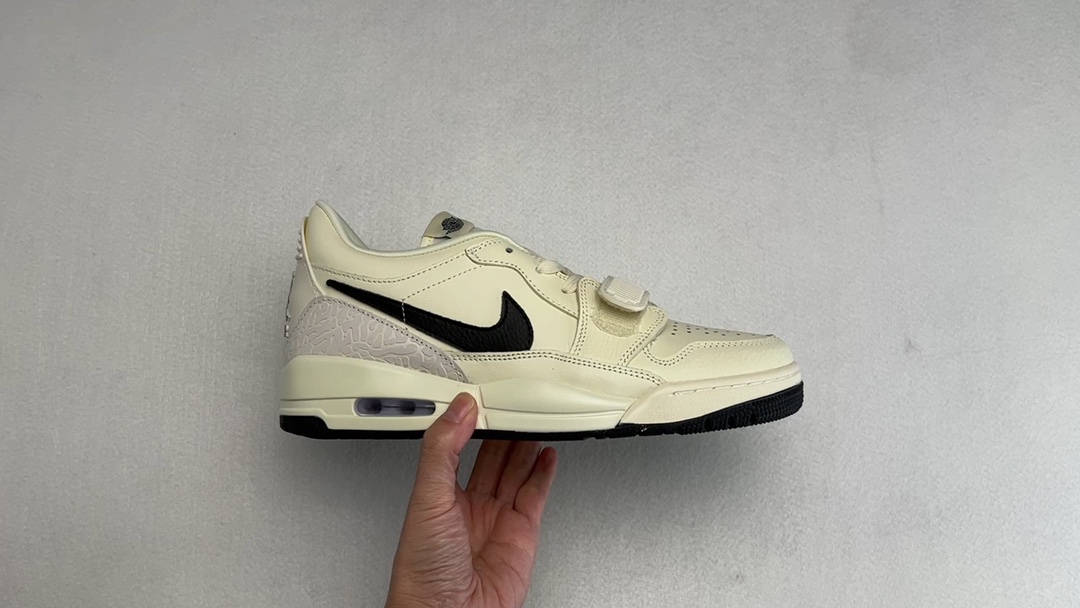 纯原 Air Jordan Legacy 312 Low 米黄黑原厂私磨 原厂纸板 原厂盒装 完美走线 进口头层皮 致力打造精致。Jordan篮球鞋系列 号称 “最强三合一” 的 Jor1