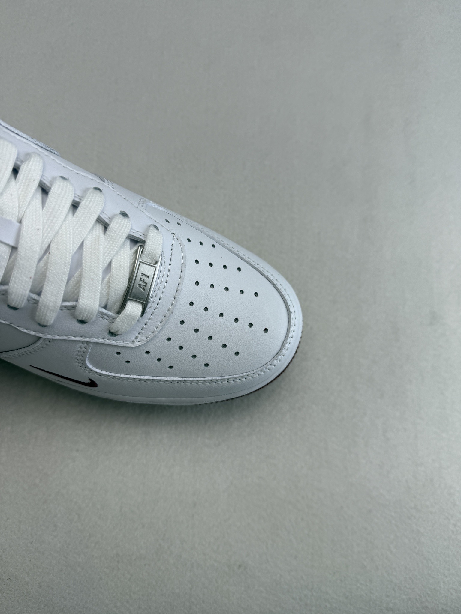 [Air Force Series]Original AirForce107Low White Wine RedOriginal last and o