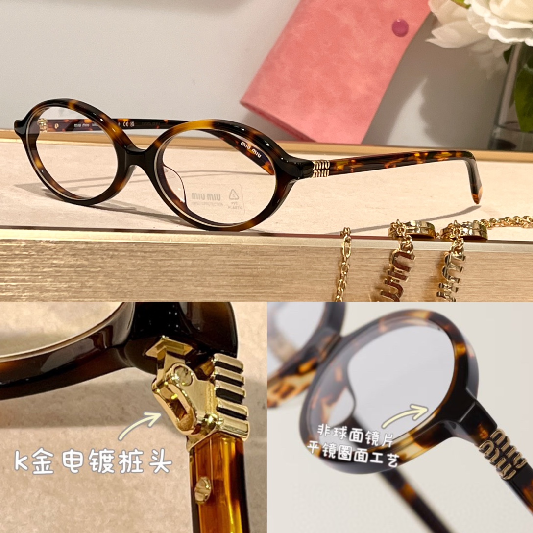  买过原版的宝
一副眼镜一个身份🆔
对版色来啦🤩
光泽度
立体感
细节
MIUMIU SMU04Z张元英