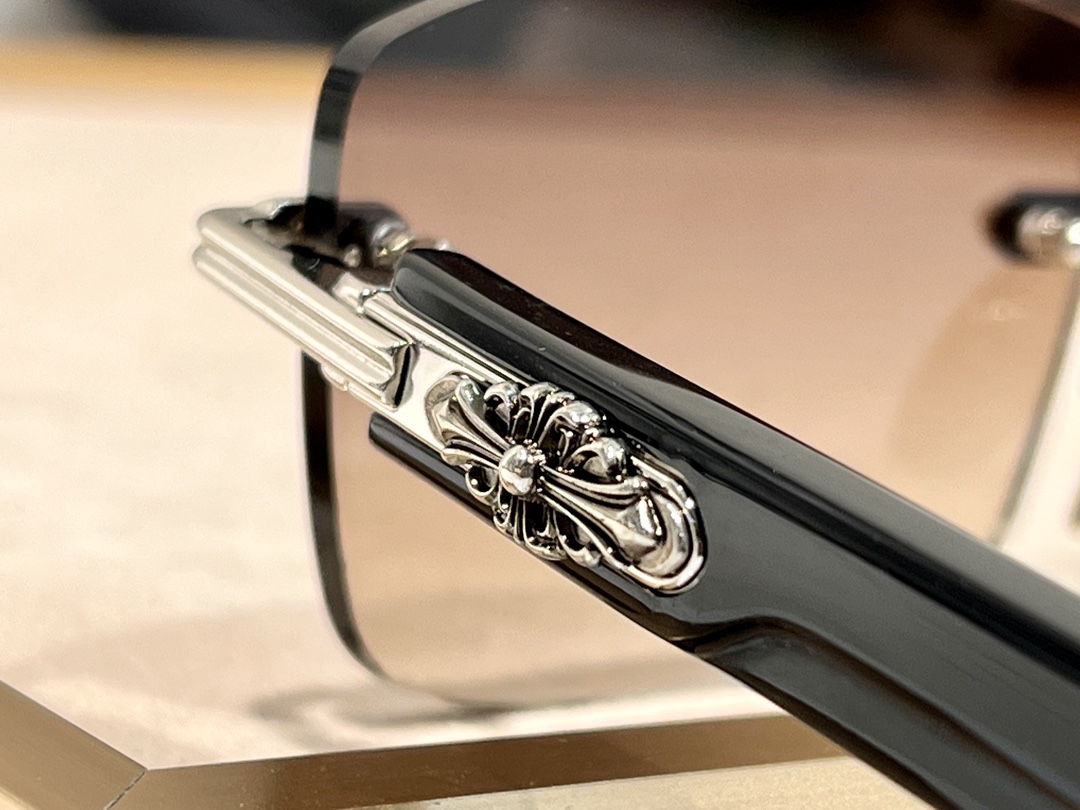 Rimless Sunglasses With Gradient Lenses And Metal Hardware - Elegant Shades 5 i1696400910 4361 2