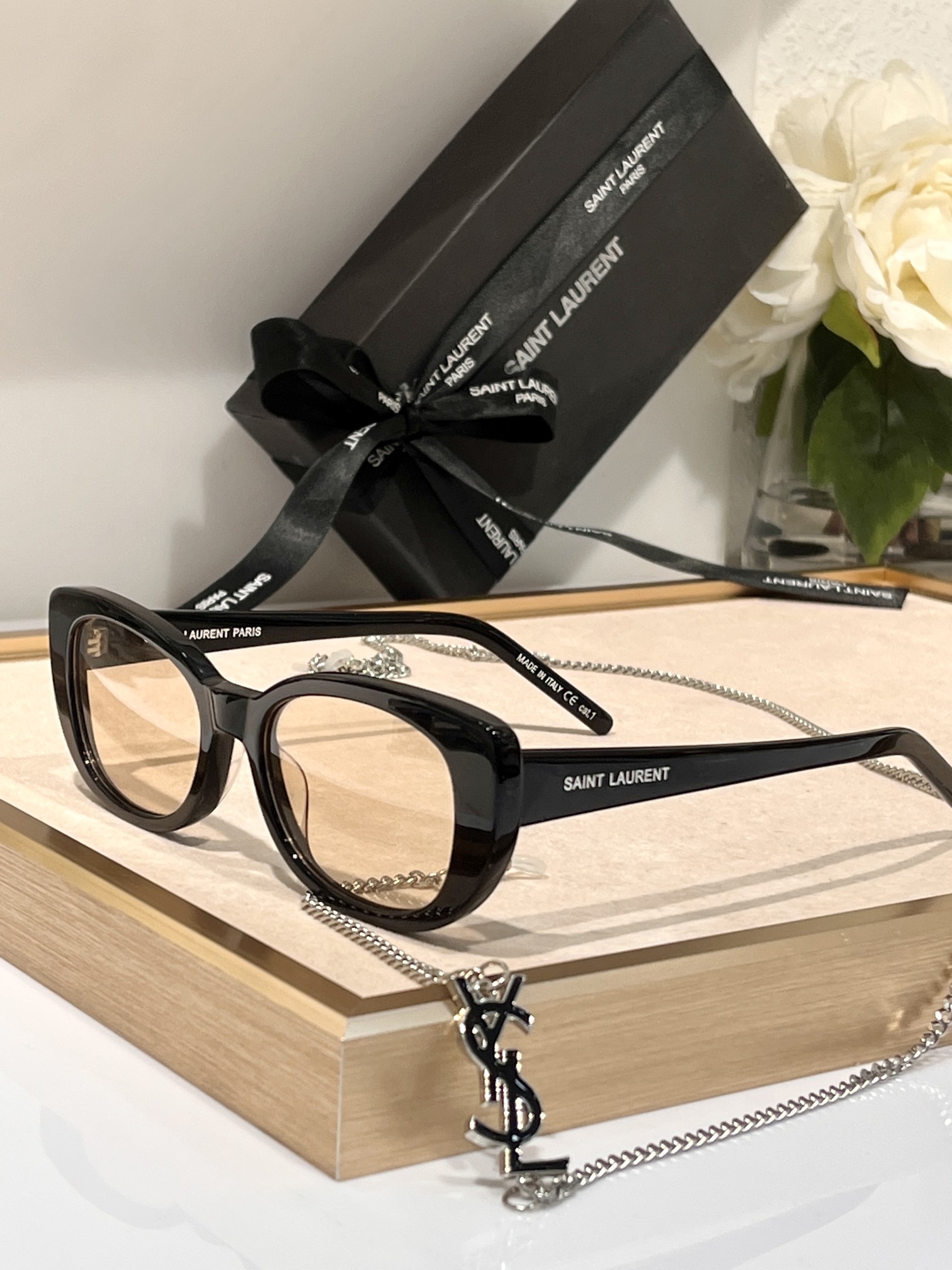  非市面流通货⚠️
SAINT LAURENT 
SL316
Size53口19-145💕

