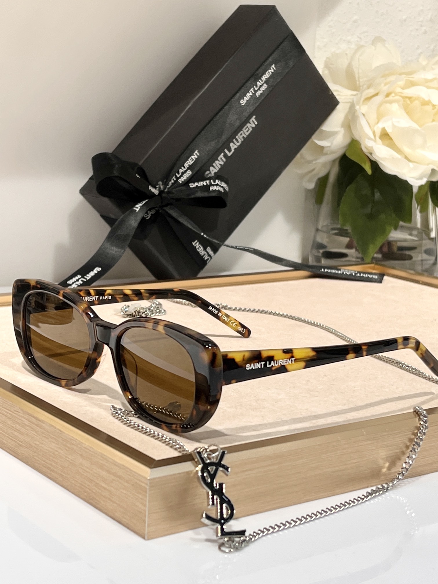 非市面流通货⚠️
SAINT LAURENT 
SL316
Size53口19-145💕

