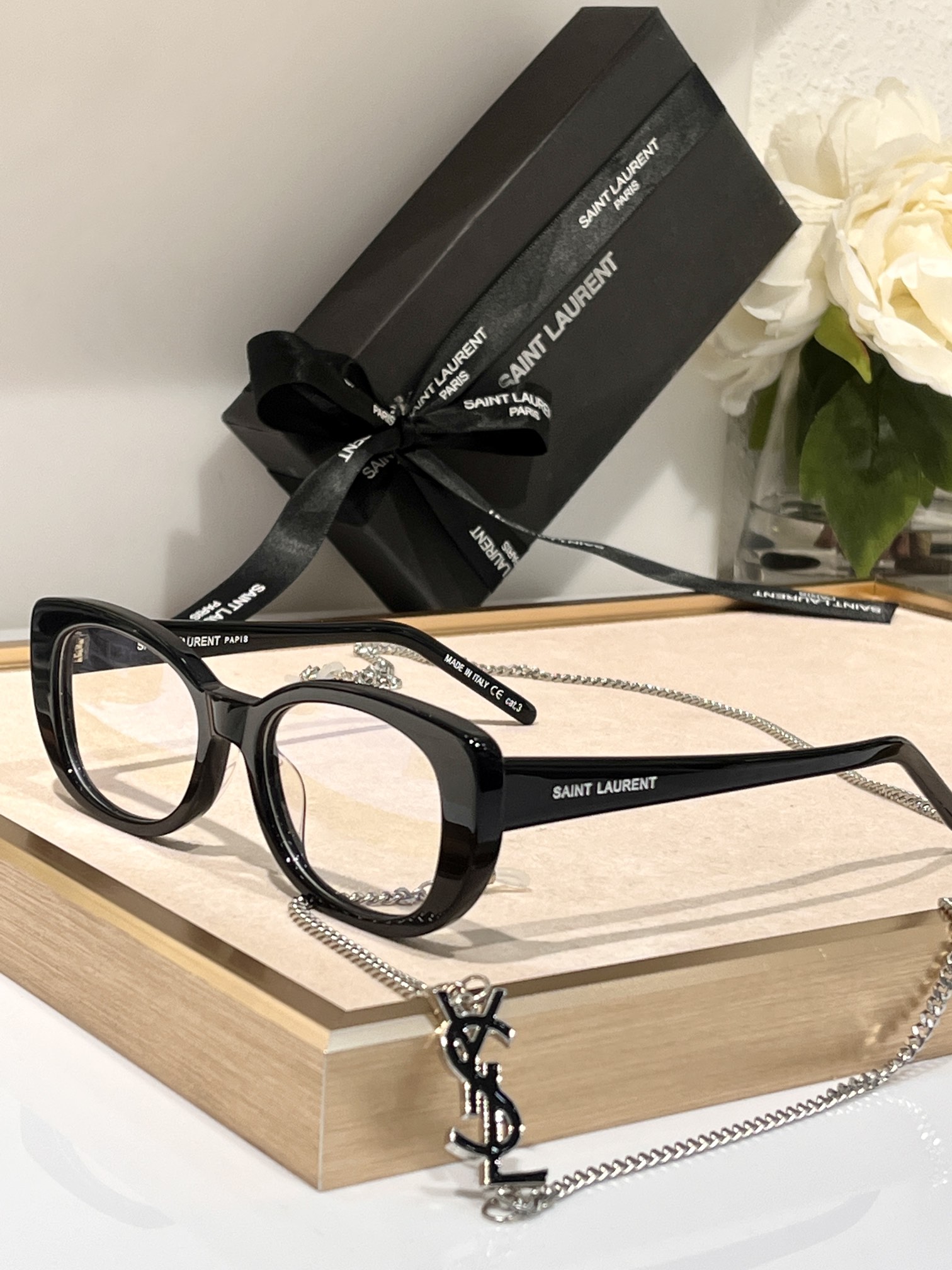  非市面流通货⚠️
SAINT LAURENT 
SL316
Size53口19-145💕

