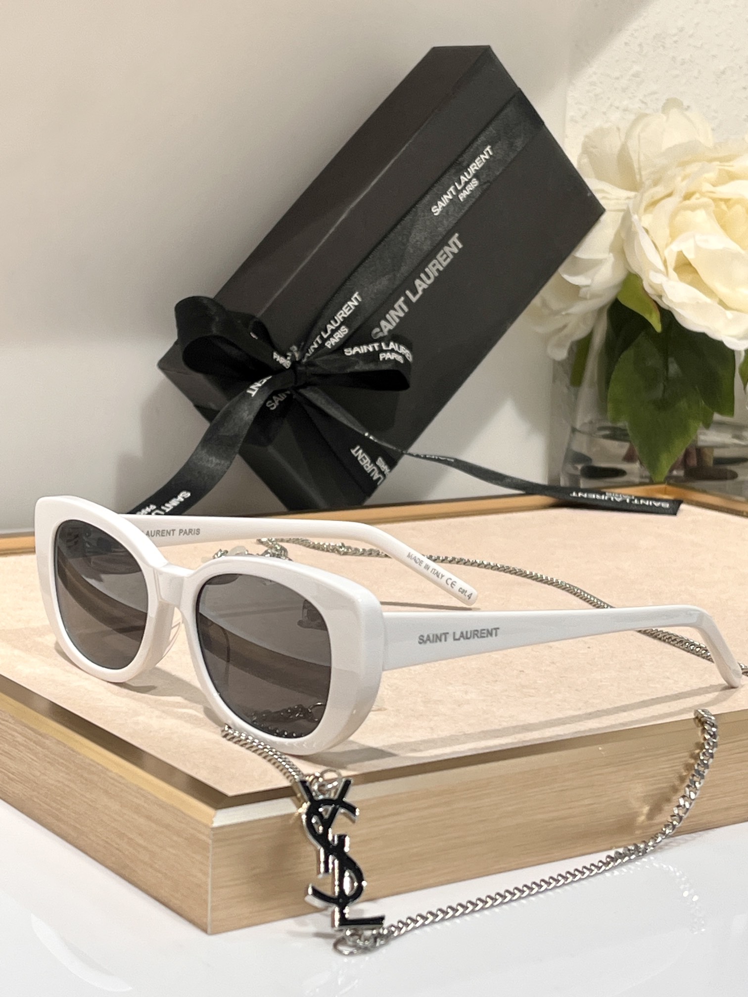  非市面流通货⚠️
SAINT LAURENT 
SL316
Size53口19-145💕

