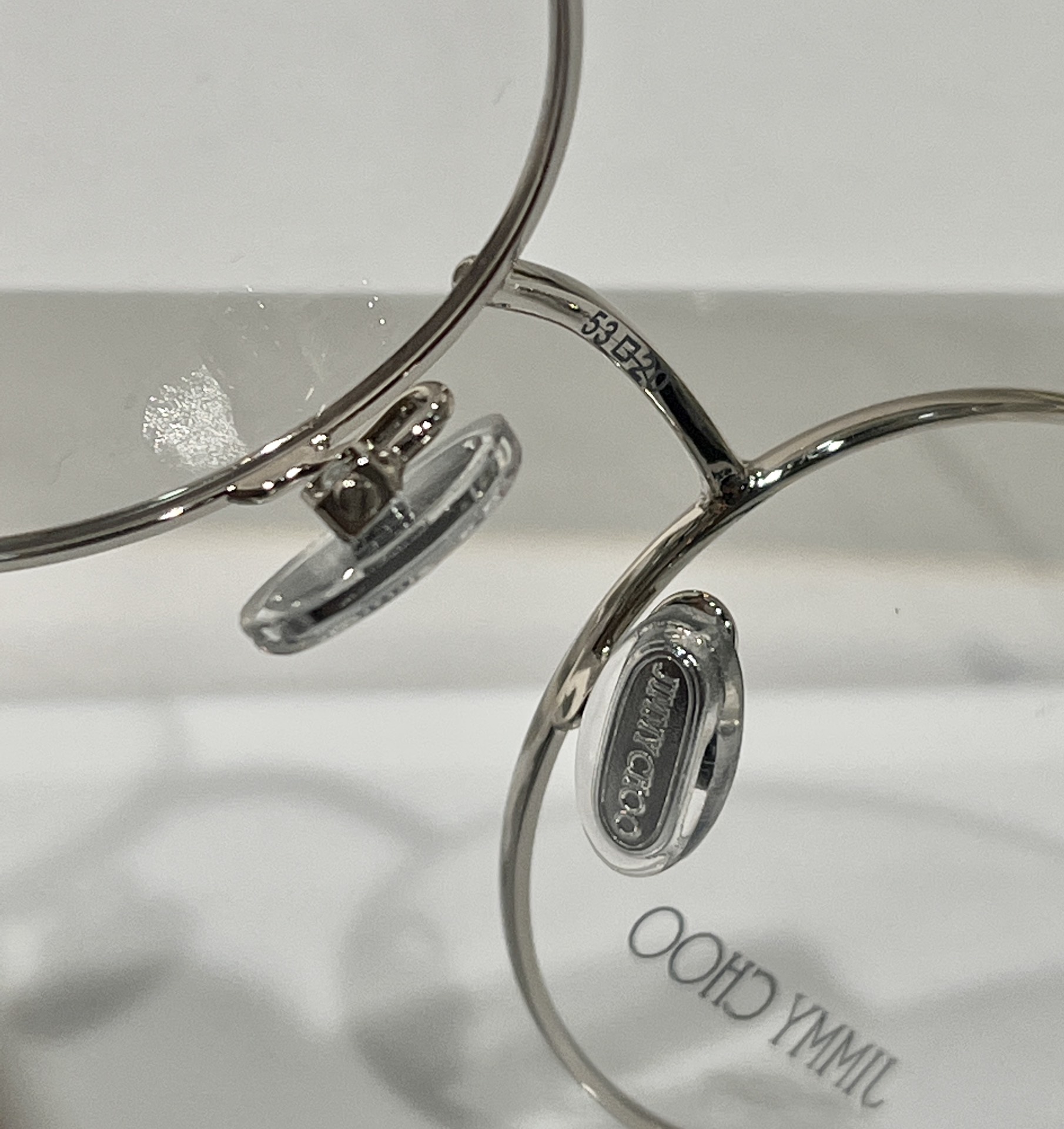 Jimmycho. High-quality frame JC340 (Ellipse) Size: 53-20-145 - 图片 8