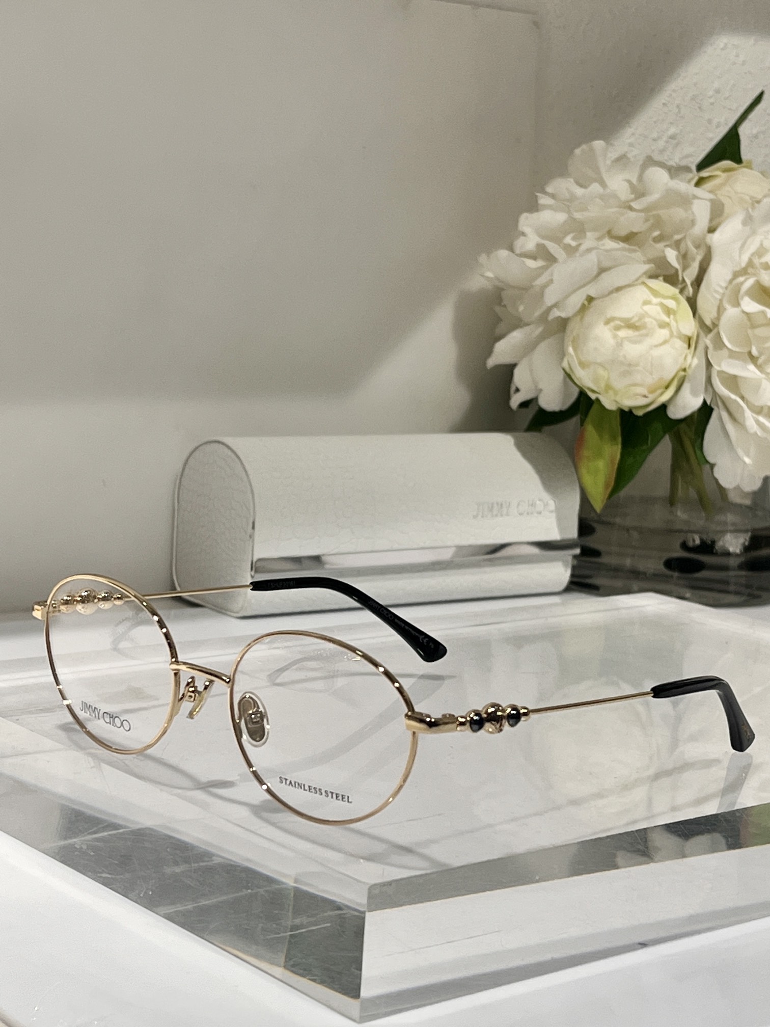 Jimmycho. High-quality frame JC340 (Ellipse) Size: 53-20-145 - 图片 3