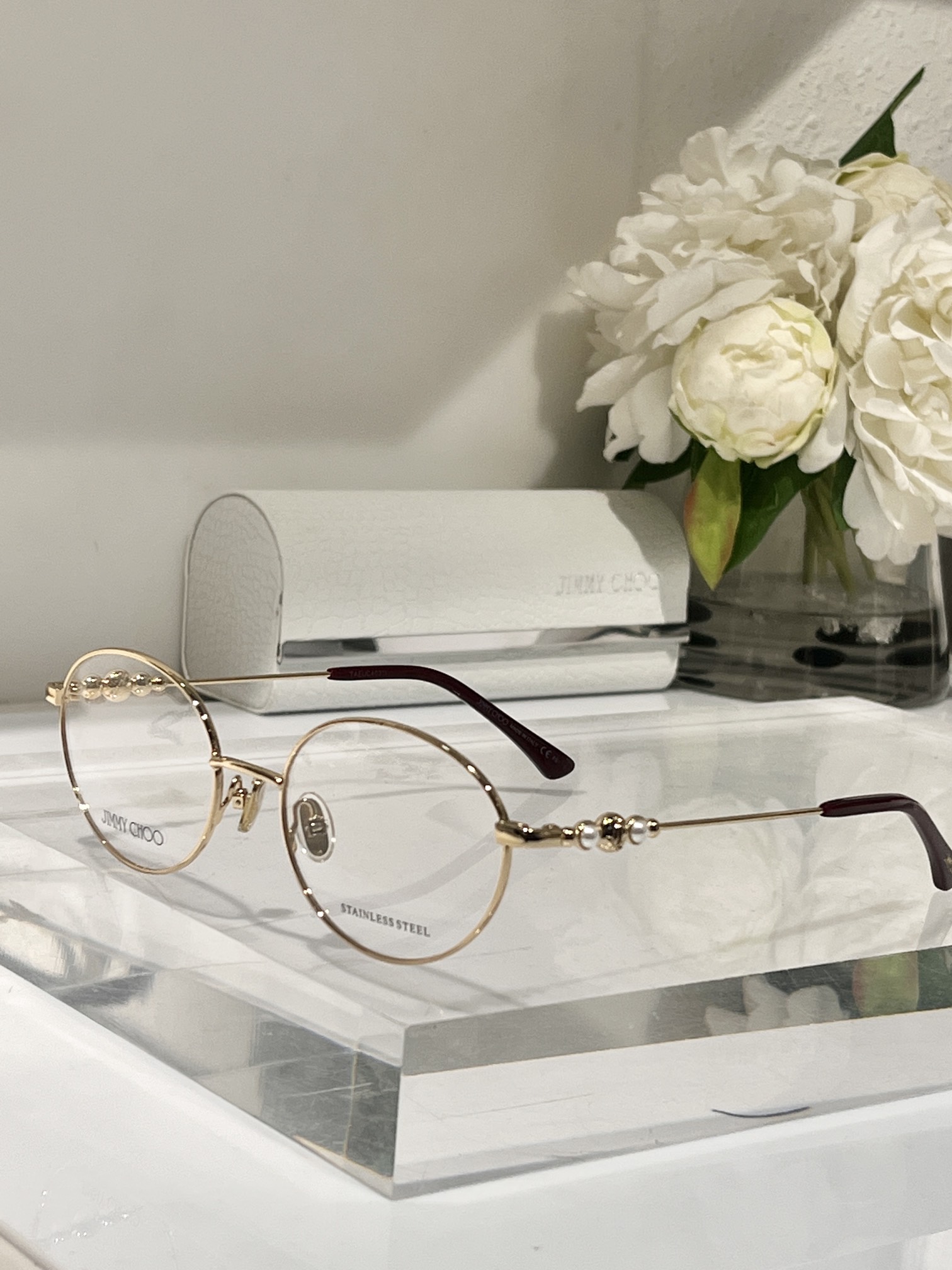 Jimmycho. High-quality frame JC340 (Ellipse) Size: 53-20-145 - 图片 2