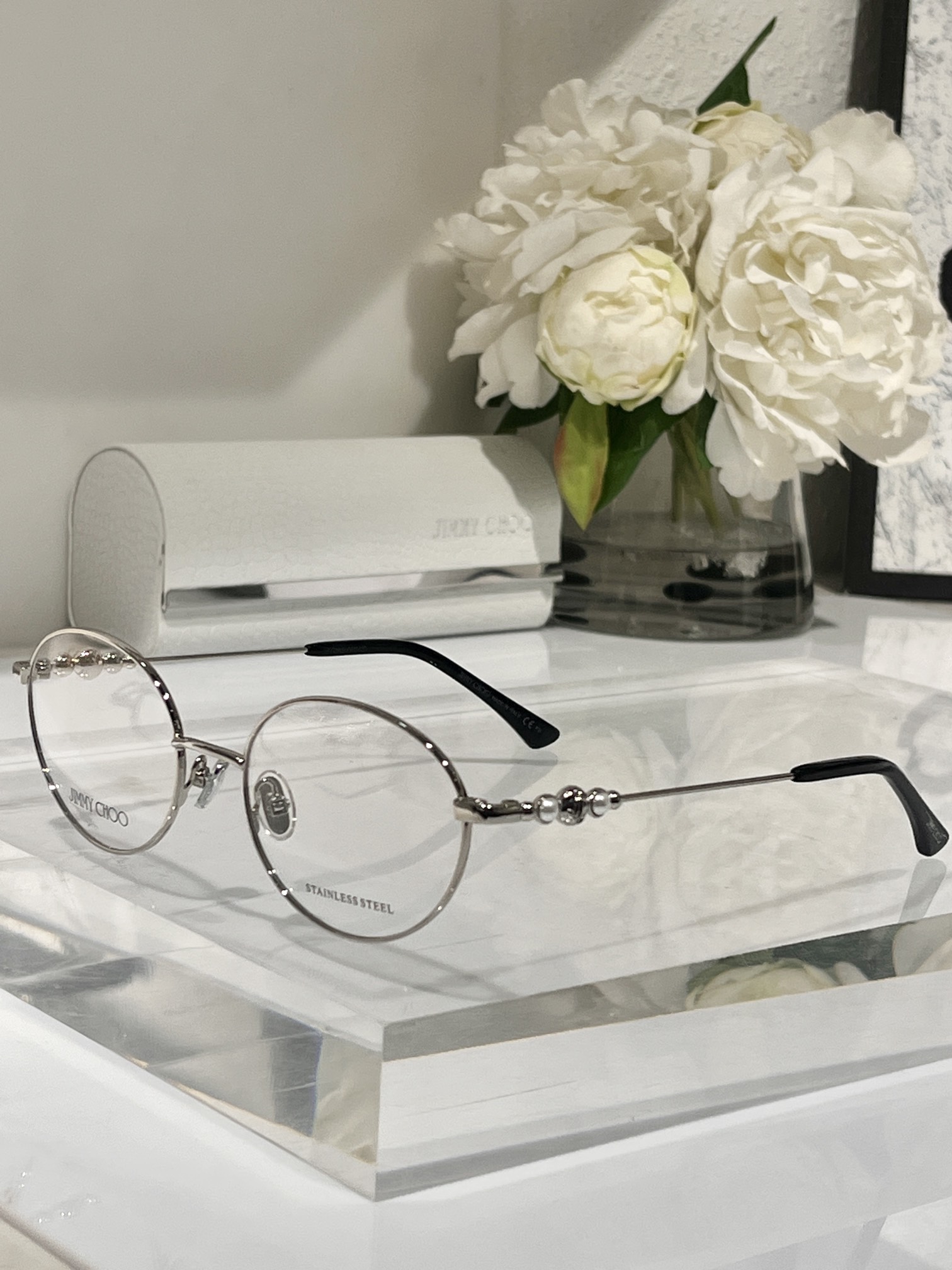 Jimmycho. High-quality frame JC340 (Ellipse) Size: 53-20-145 - 图片 1