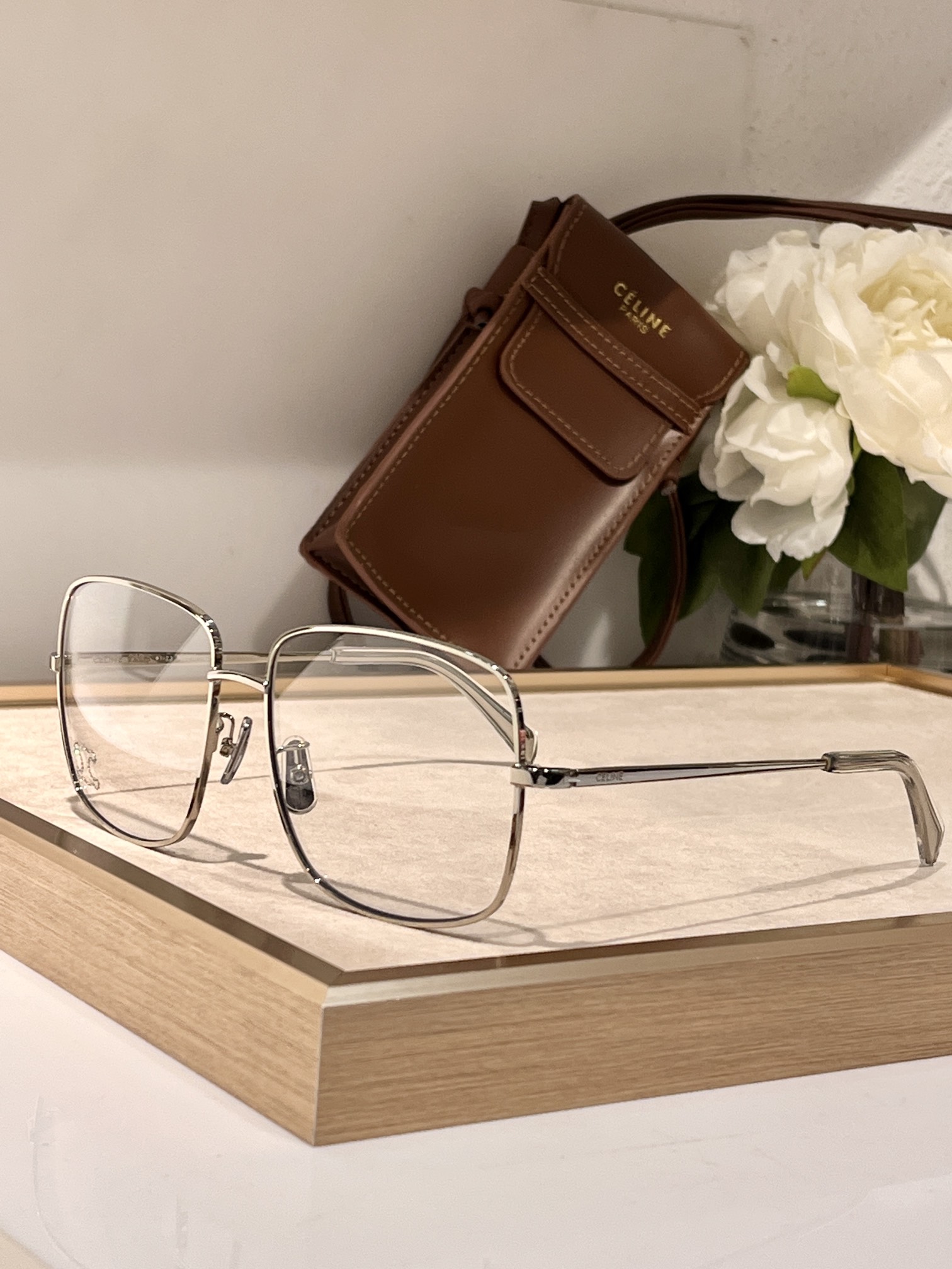  TOP QUALITY 
Celin*
Mod：CL40284
Size：59口16-145
代购版本