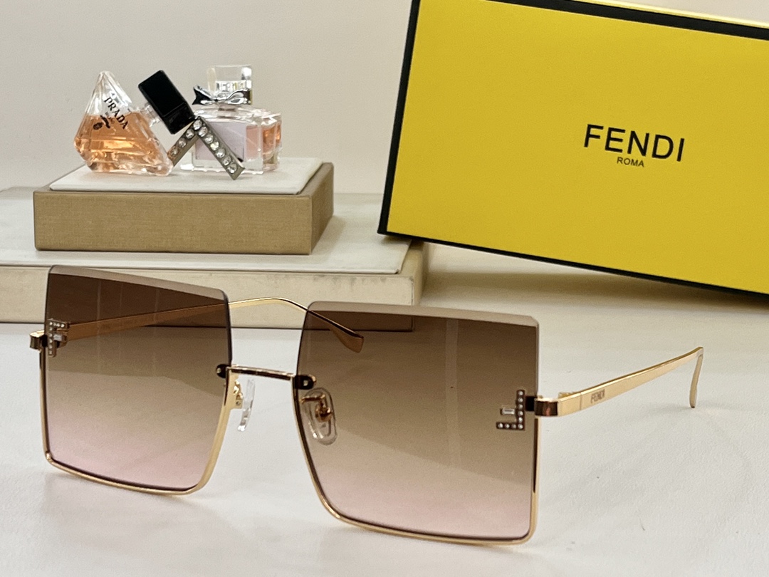 FendiFD4081s半框凹造型遮脸绝了size59口18-135