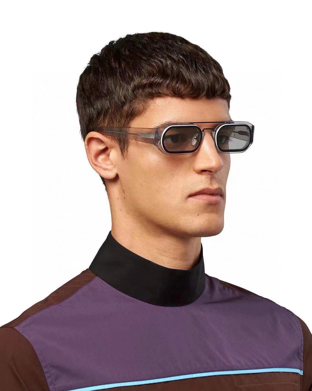 PRADA Mod:SPR01WSSize:53口25-145磨砂质感