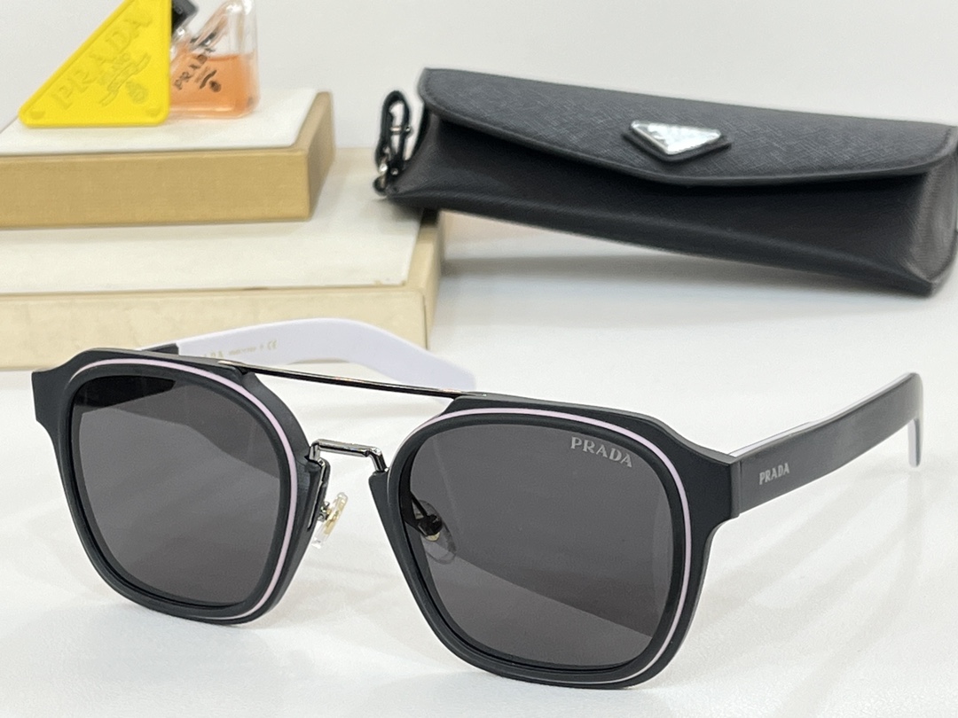 PRADA Mod:SPR07WSSize:52口24-145磨砂质感